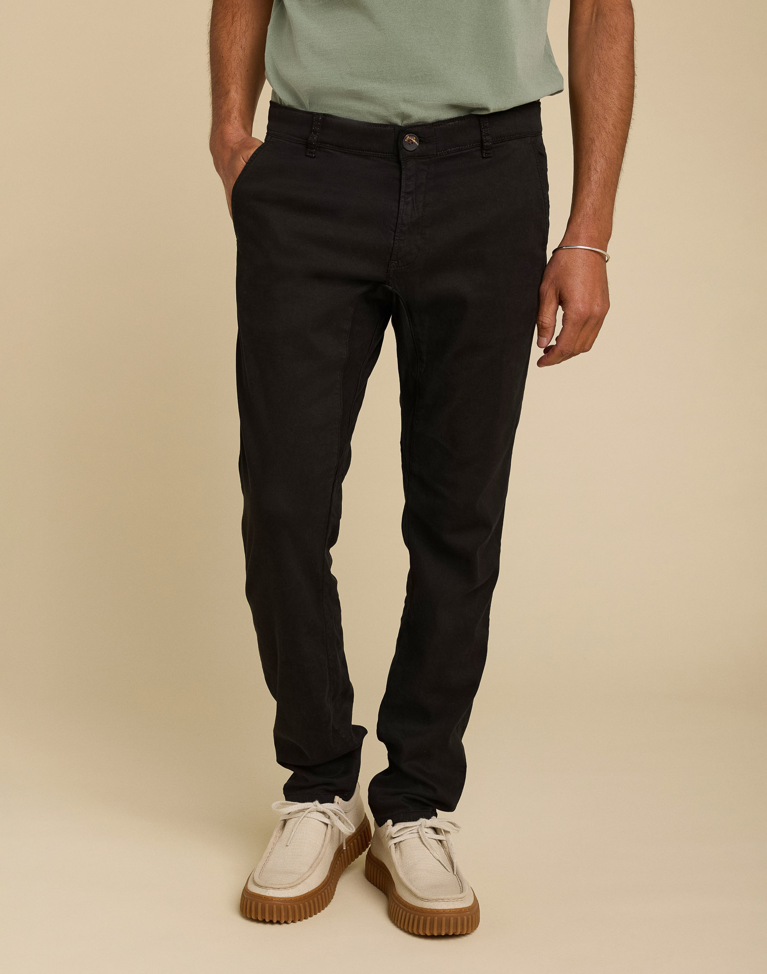 Men's pants chino cut DARK2