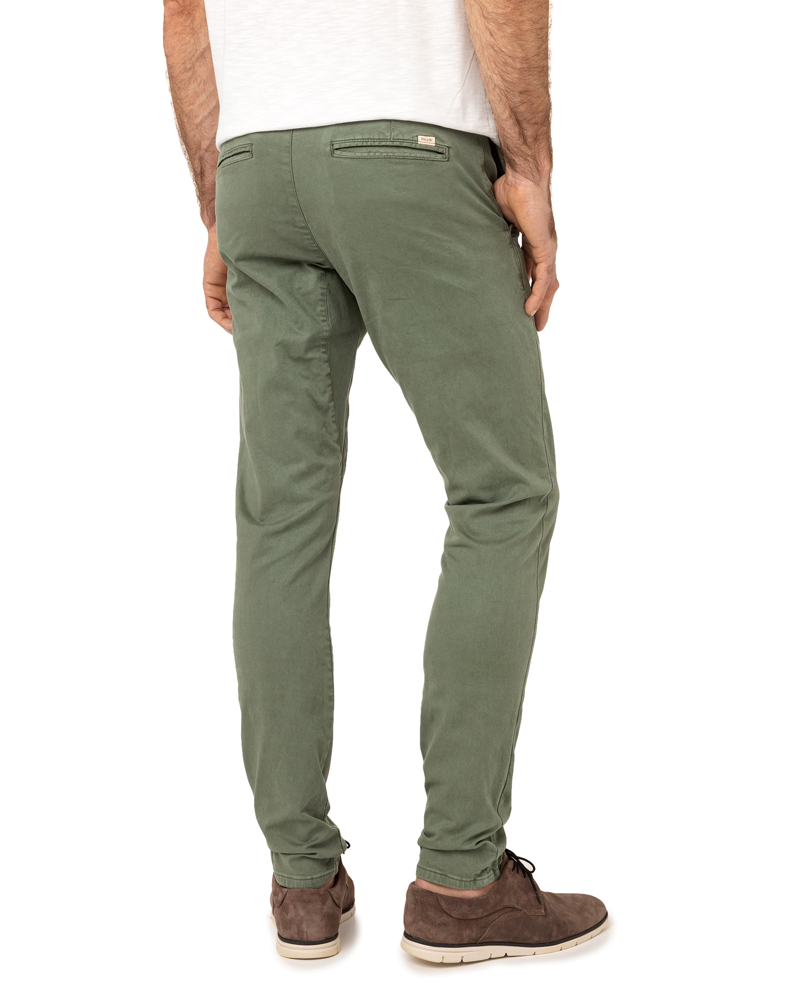 Pantalon homme DENING CHINO EVERGREEN