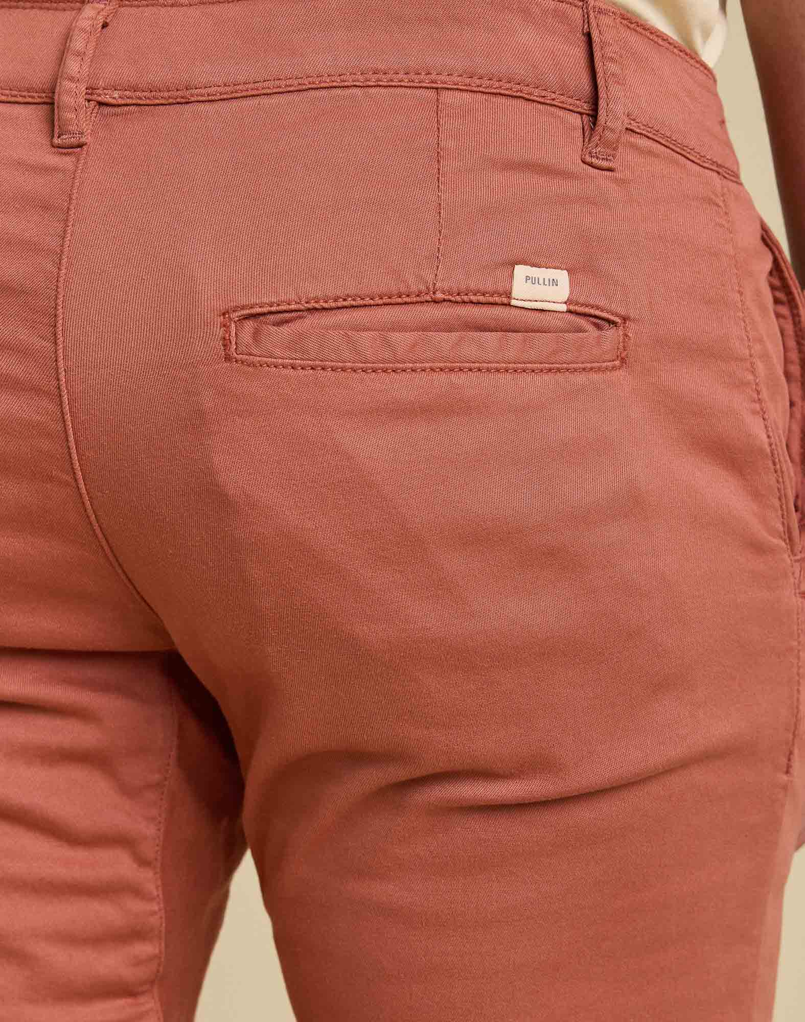 Men's pants chino cut FLAMINGO