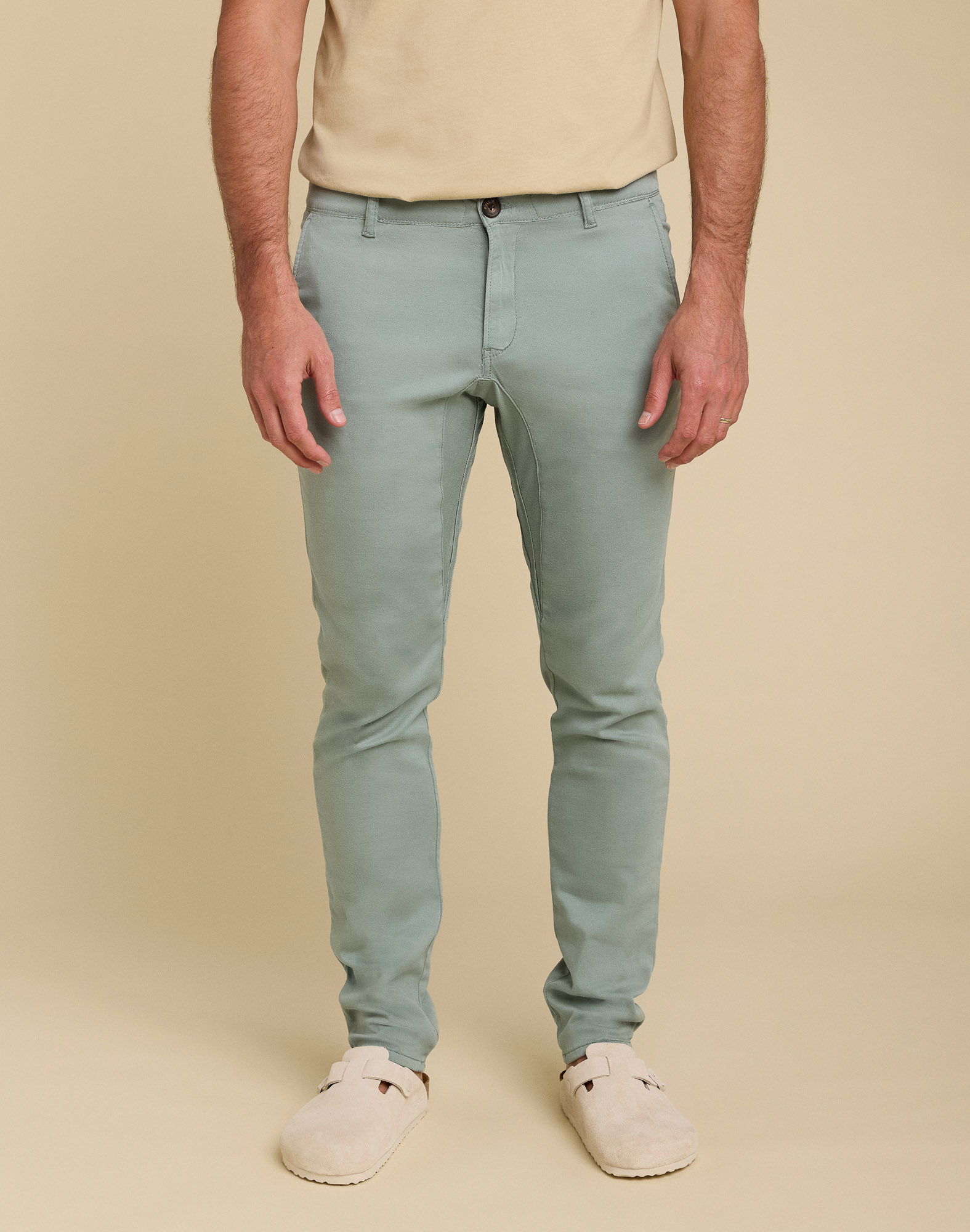 Men's pants chino cut HAZE