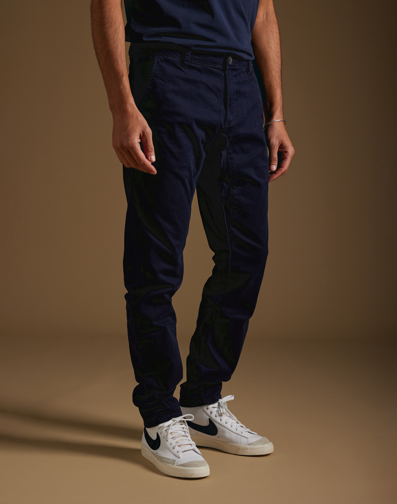 Men's pants chino cut INDIGO