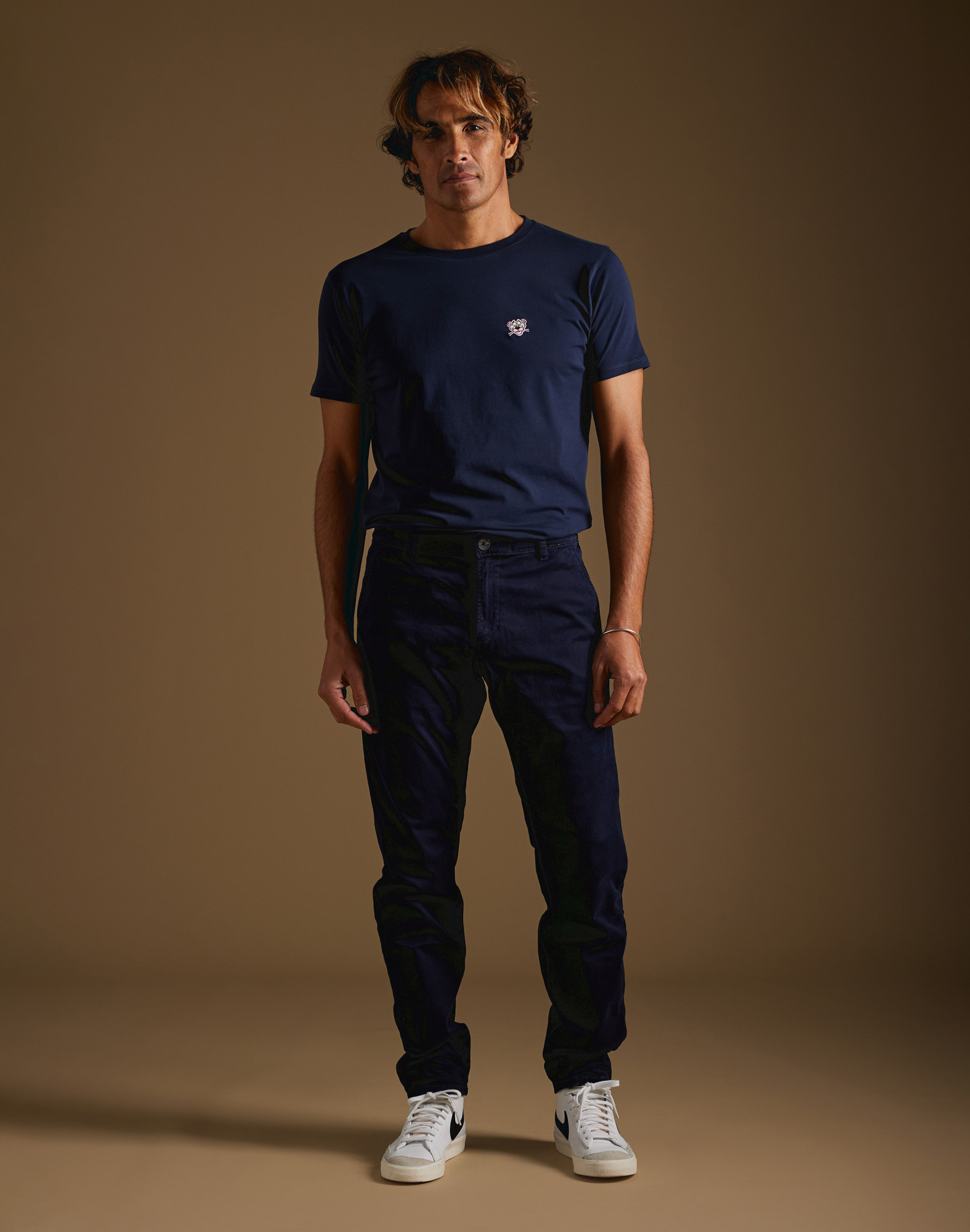 Men's pants chino cut INDIGO