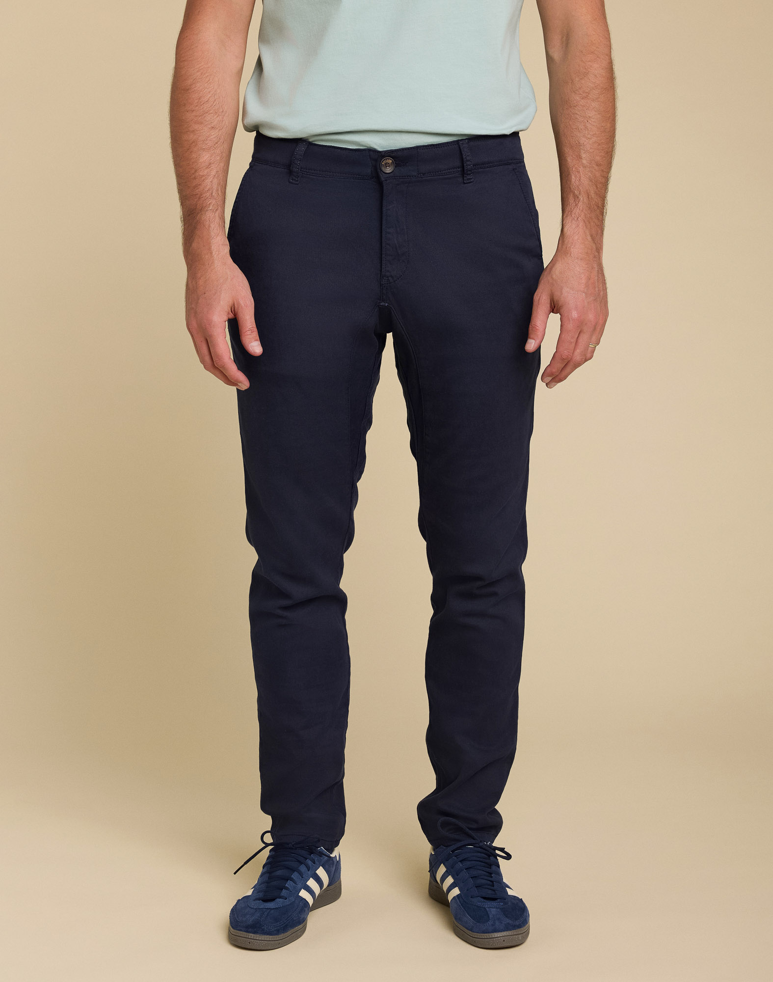 Men's pants chino cut INDIGO2