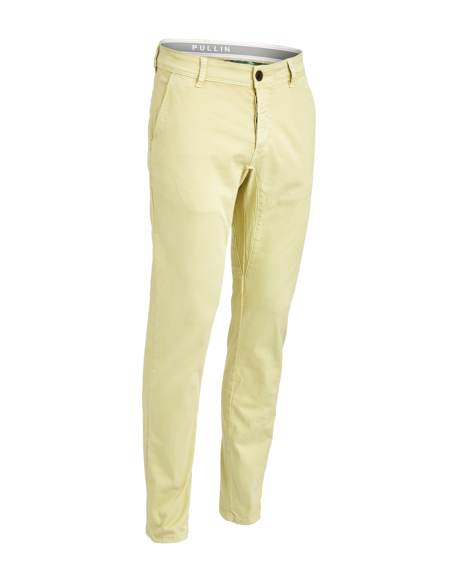 Men's pants chino cut LEMONGRASS