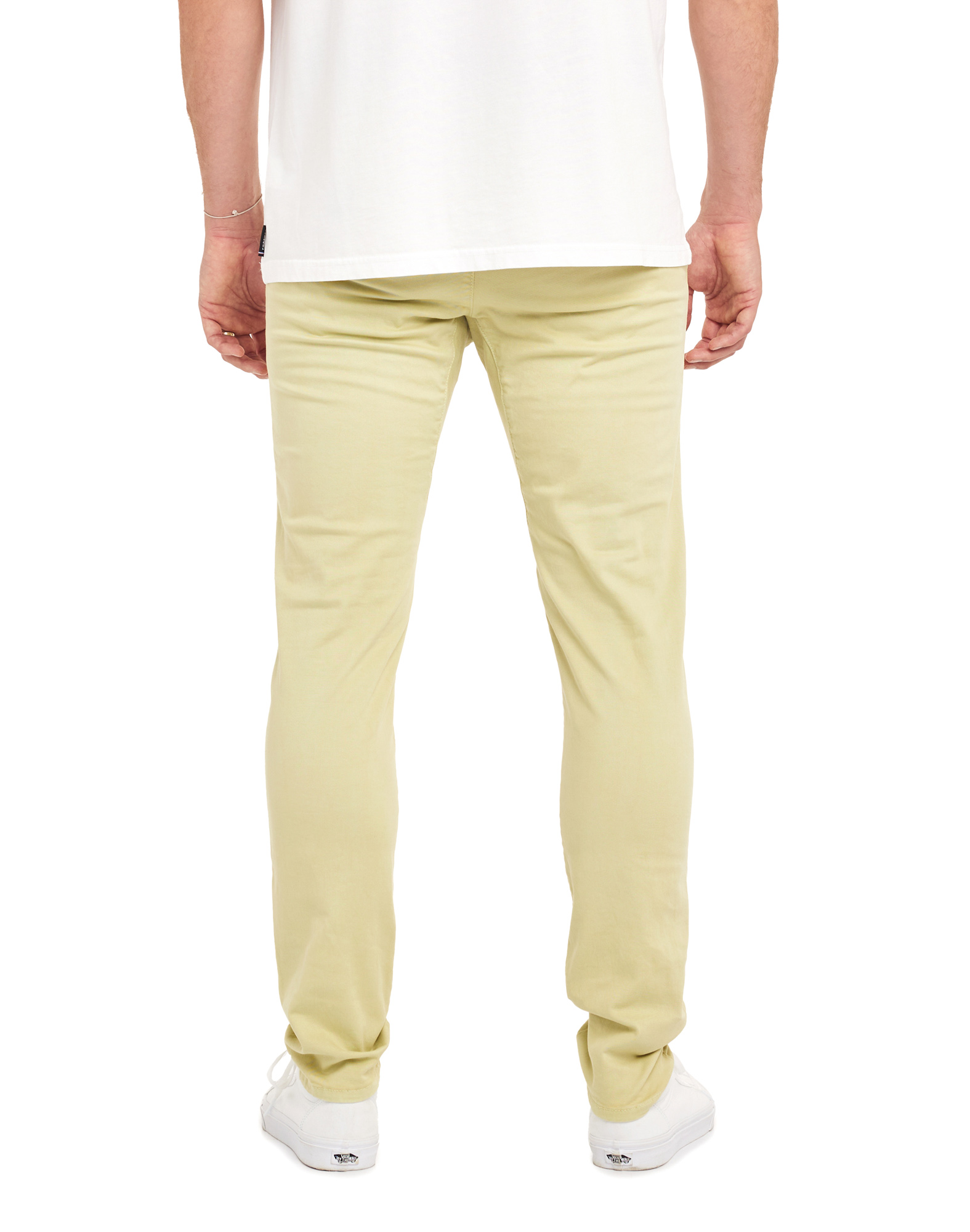 Men's pants chino cut LEMONGRASS