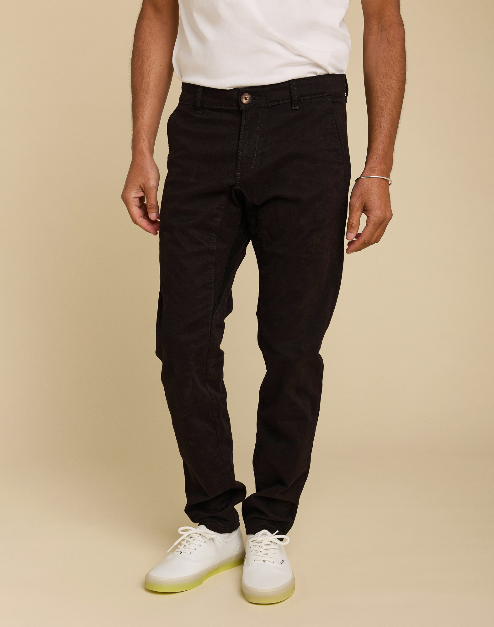Men's pants chino cut DARK