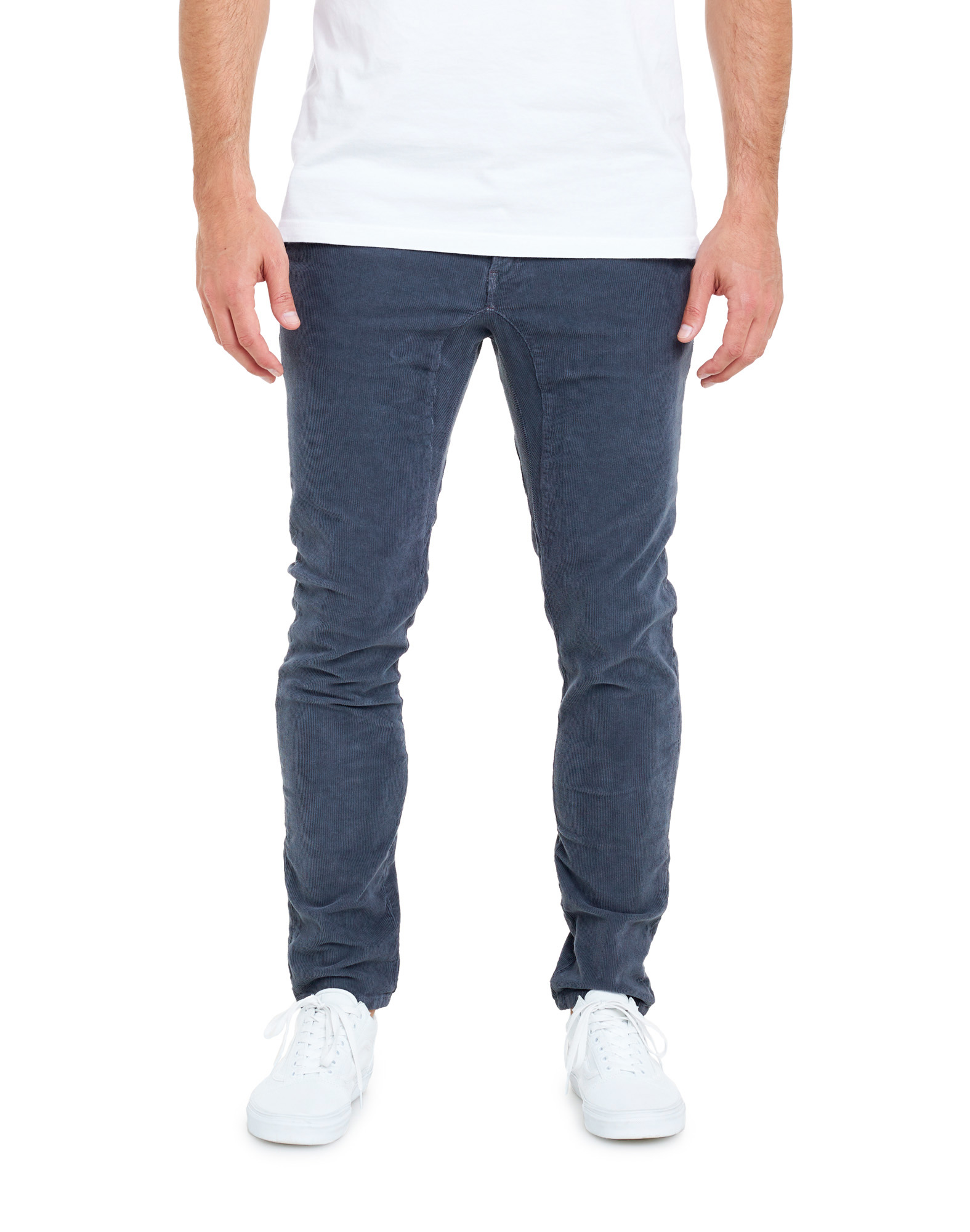PANTALON CHINO VELOURS ABYSS