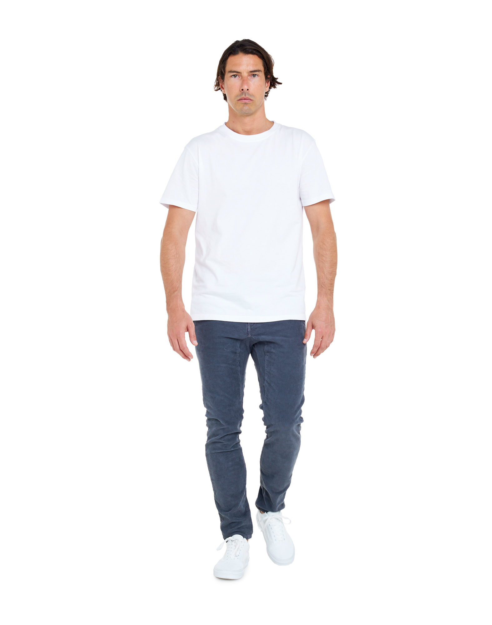 PANTALON CHINO VELOURS ABYSS