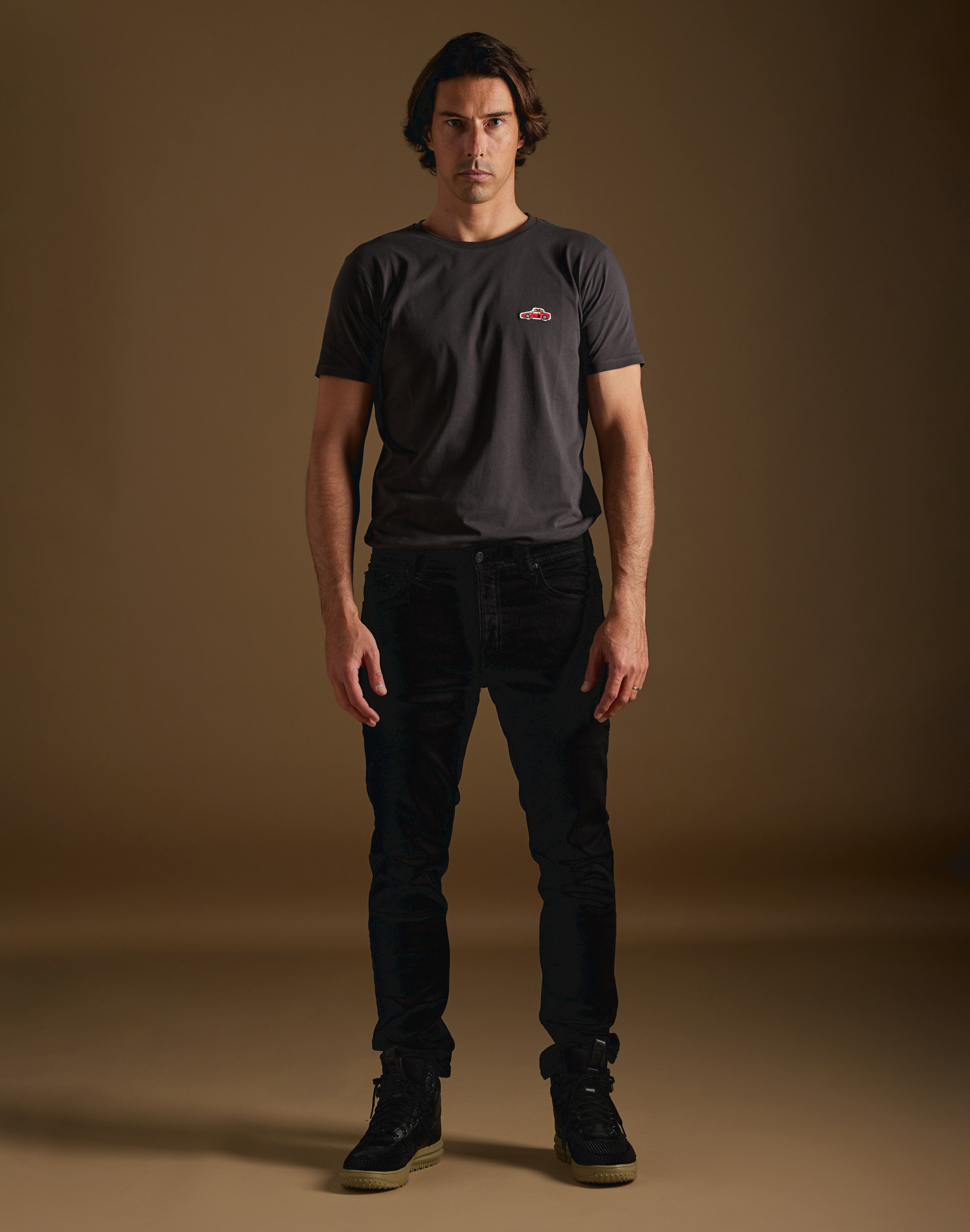 Men's pants DENING CLASSIC BLACK