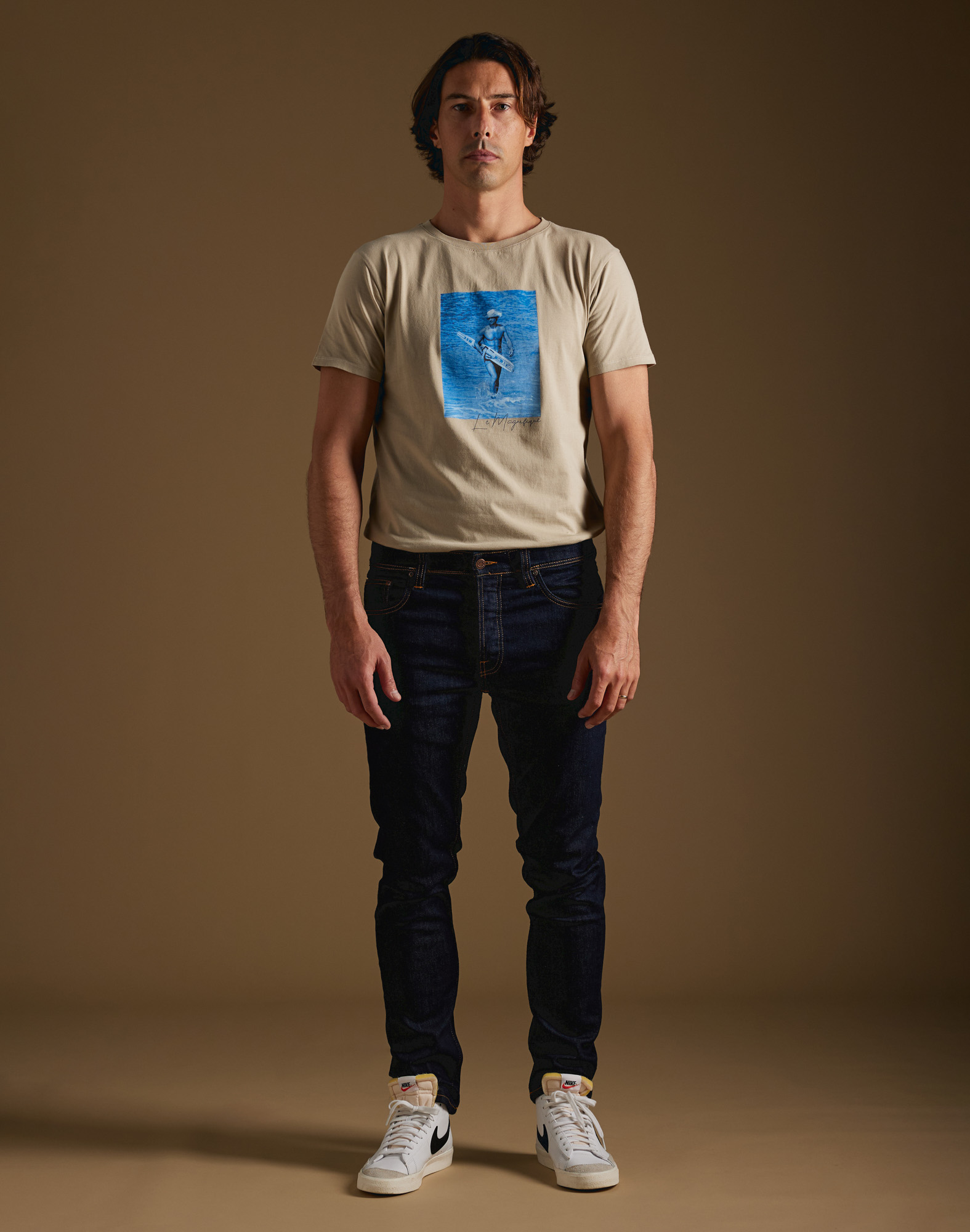 Men's pants DENING CLASSIC BLUE