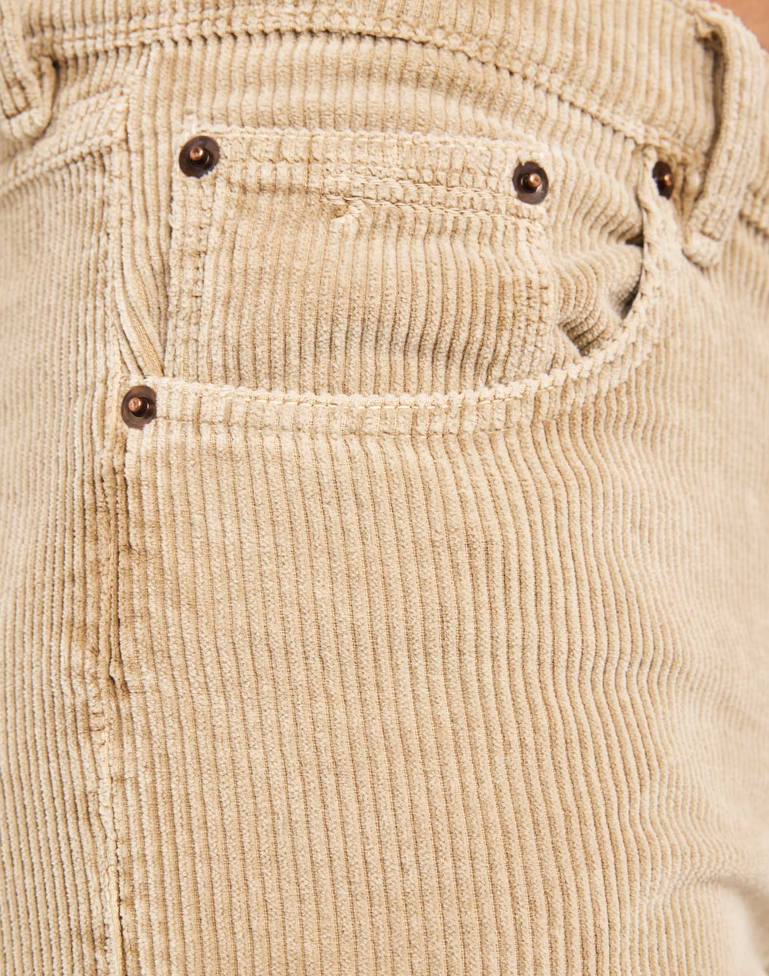 PANTALON REGULAR CREAM