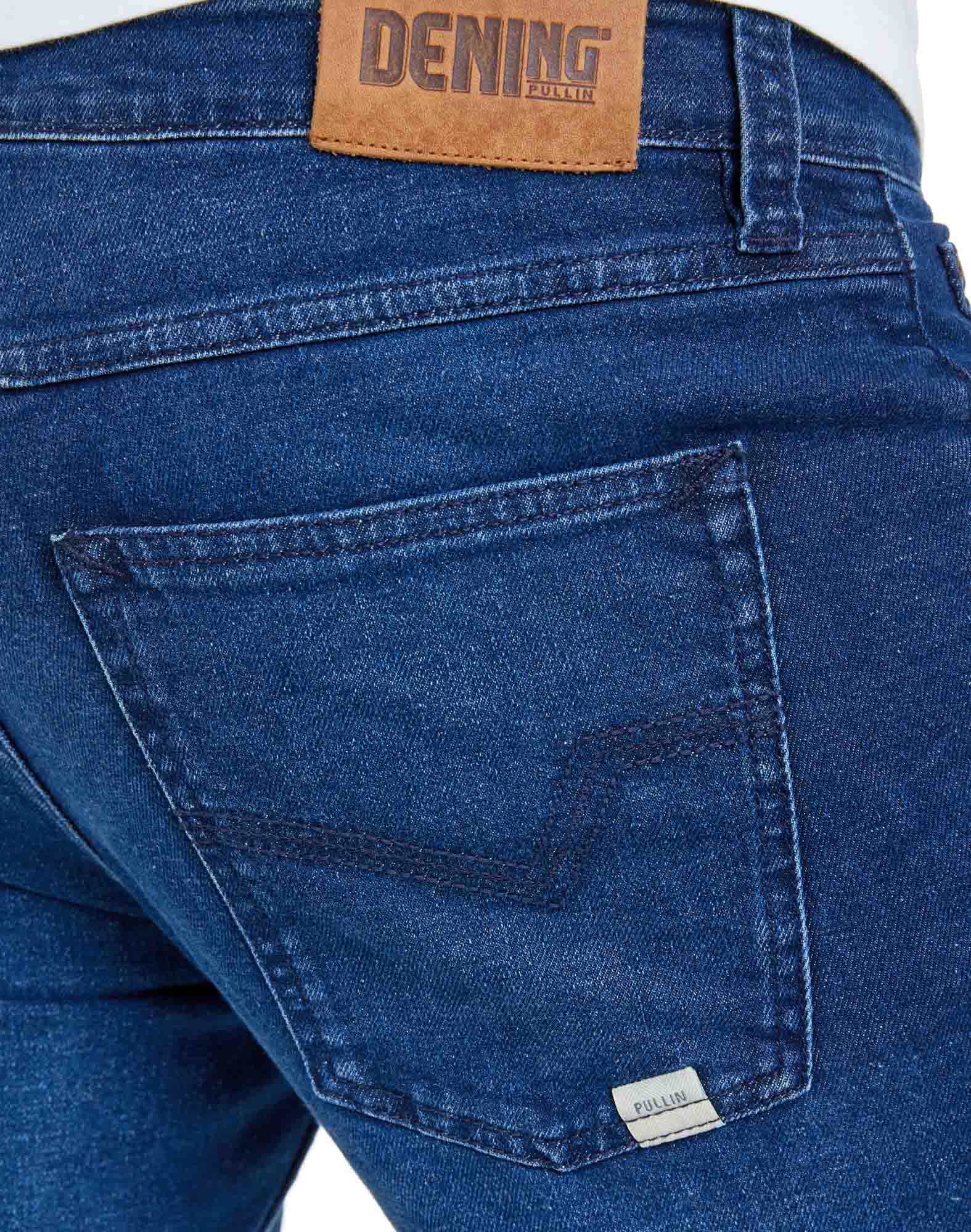 Men's pants DENING CLASSIC STEELBLUE