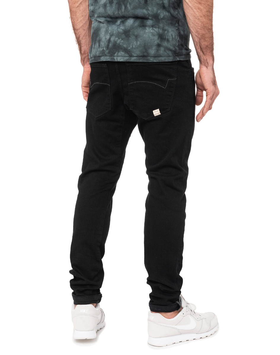PANTALON TAPERED BLACK