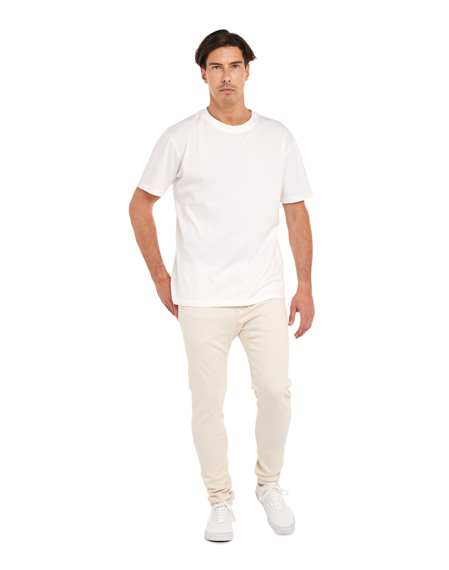 PANTALON TAPERED NATURAL