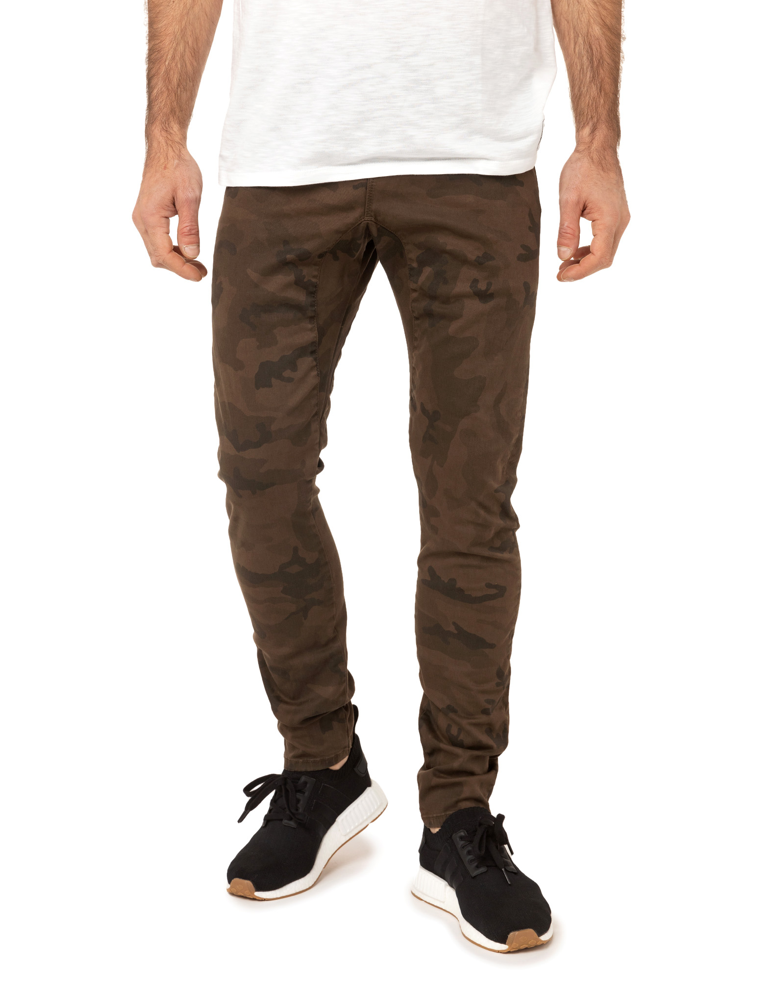 PANTALON STRAIGHT CAMOBROWN