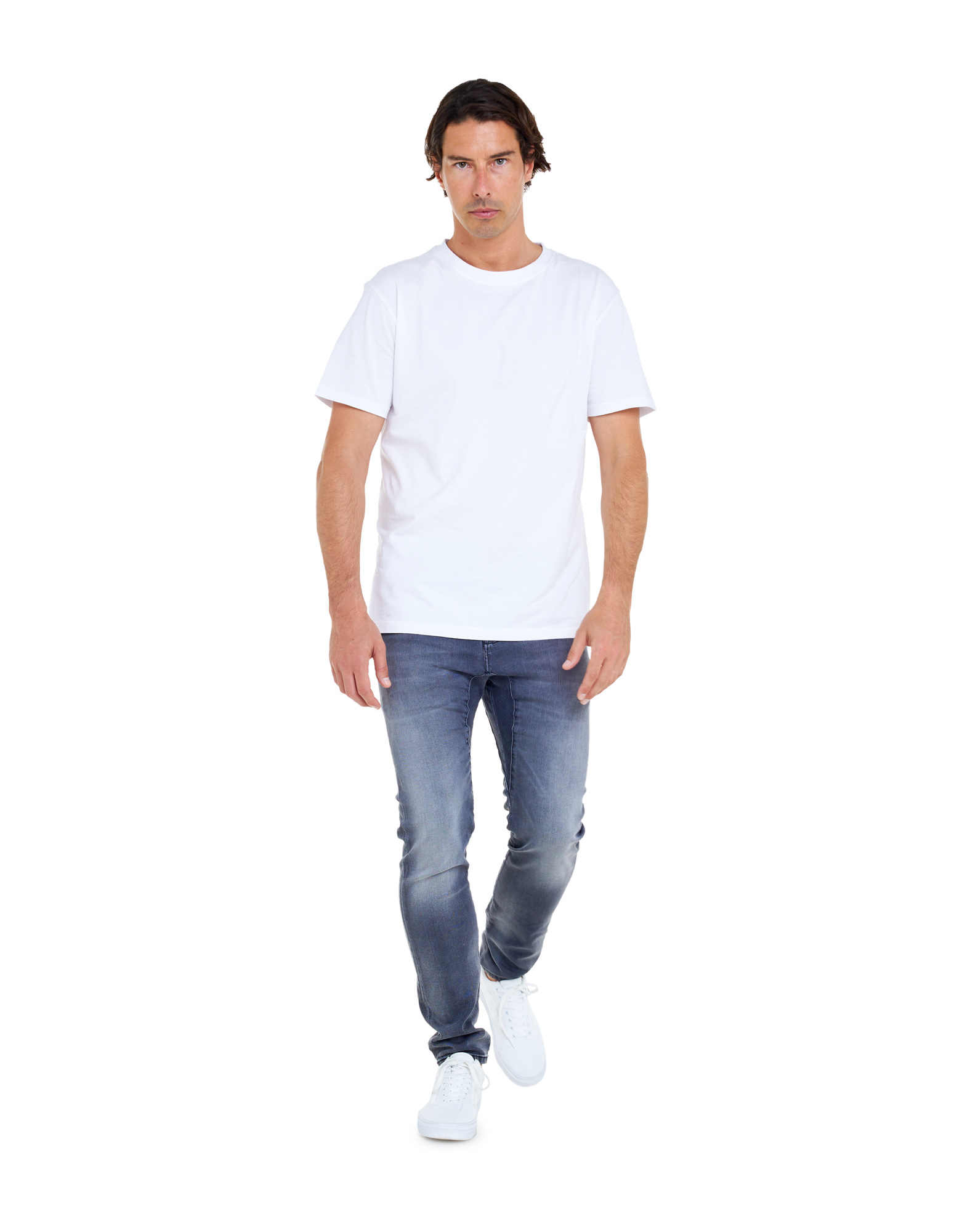 PANTALON STRAIGHT CIMENT