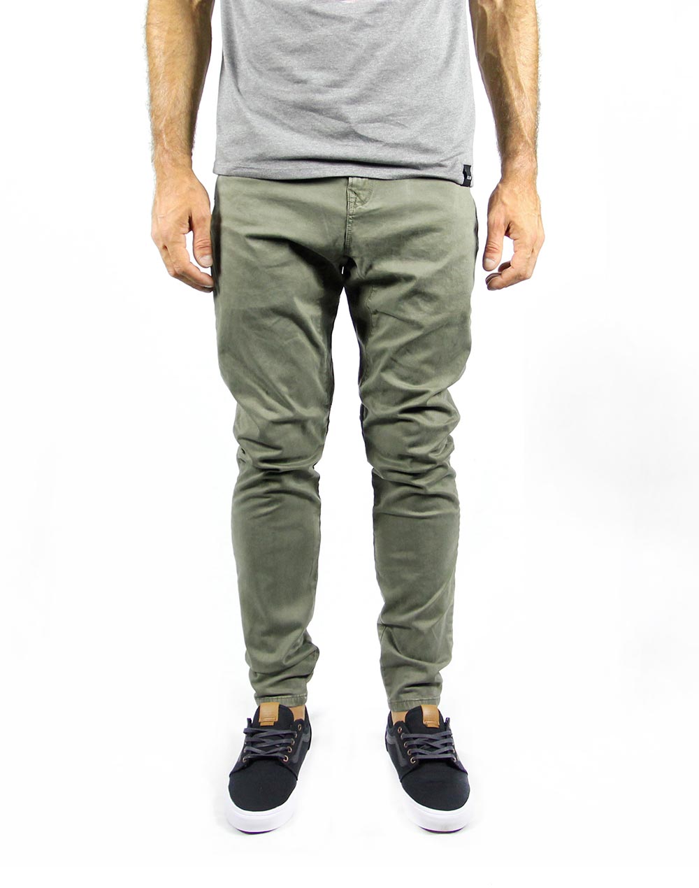 Men's pants DENING JUMP OLIVE