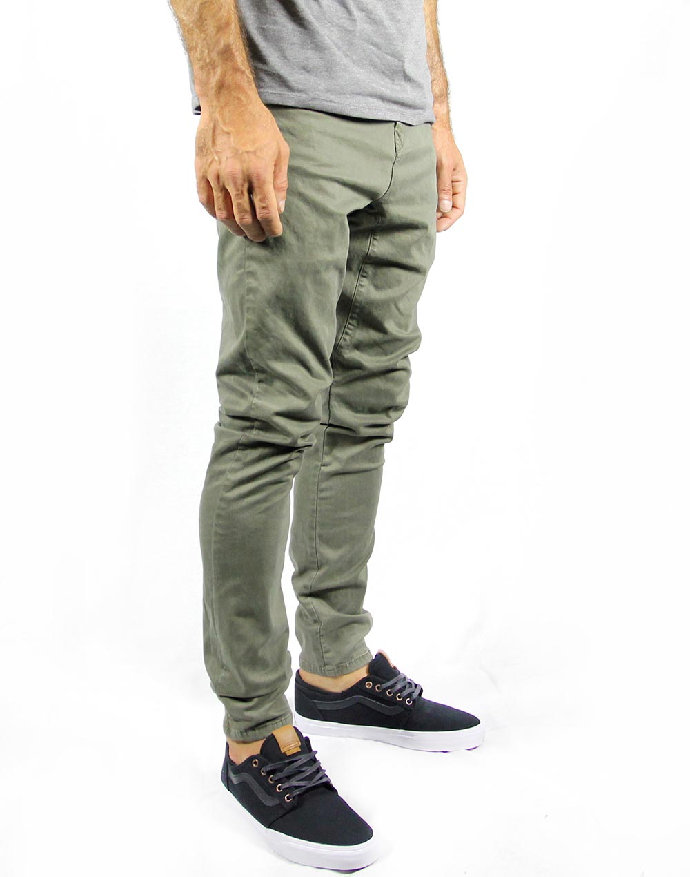 Men's pants DENING JUMP OLIVE