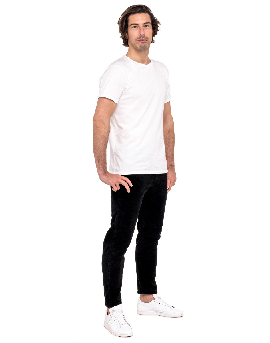 Pantalon homme DENING OFF NOIR