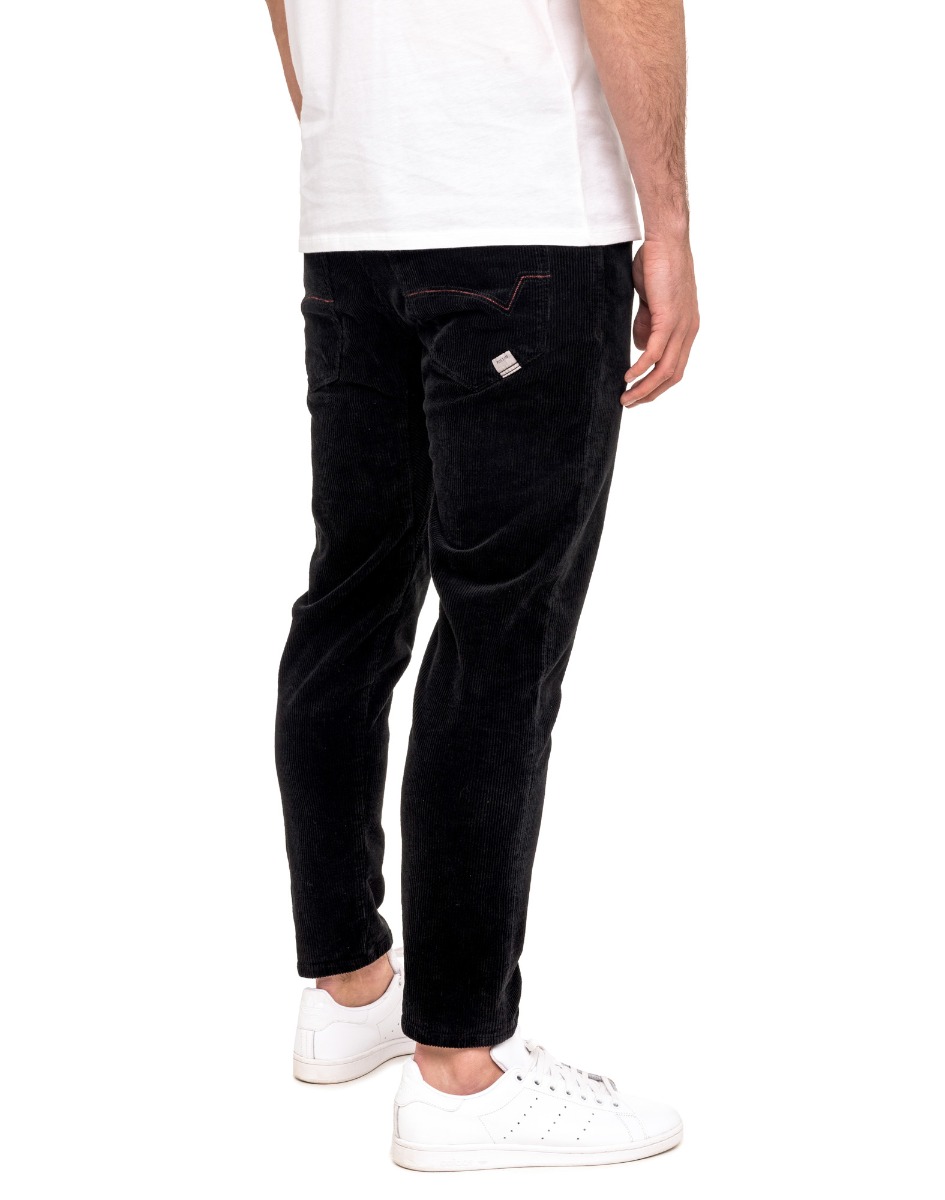 Pantalon homme DENING OFF NOIR