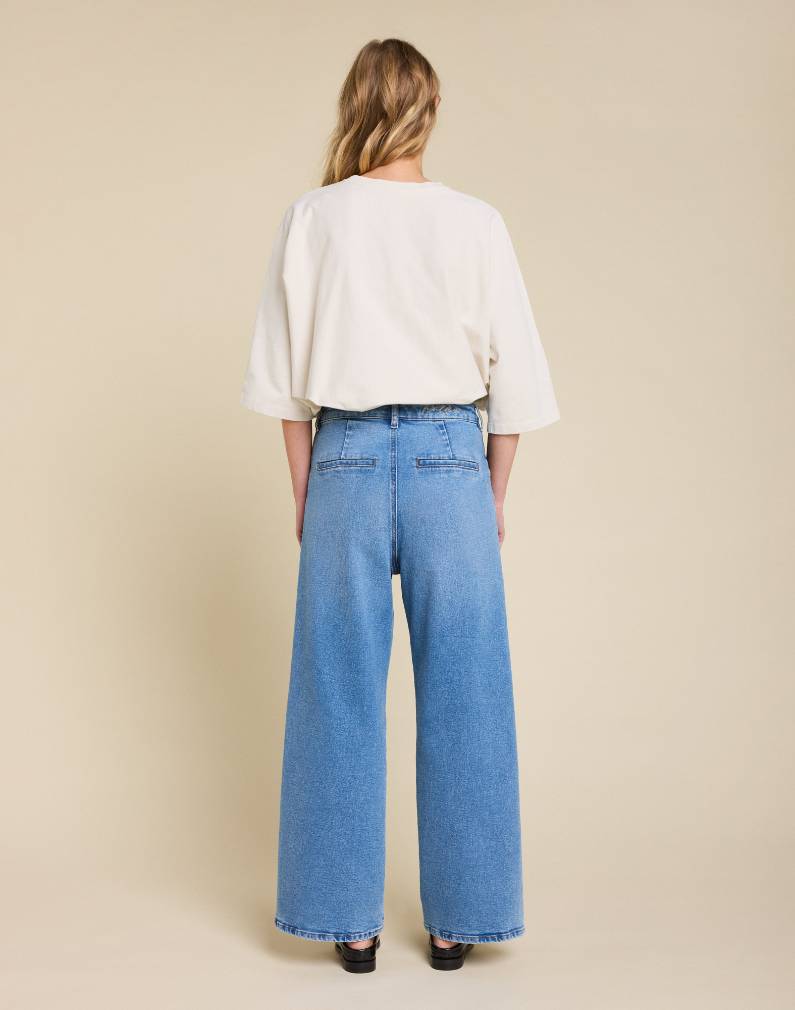 Women's pants DENING FEMME JANE LIGHTBLUE