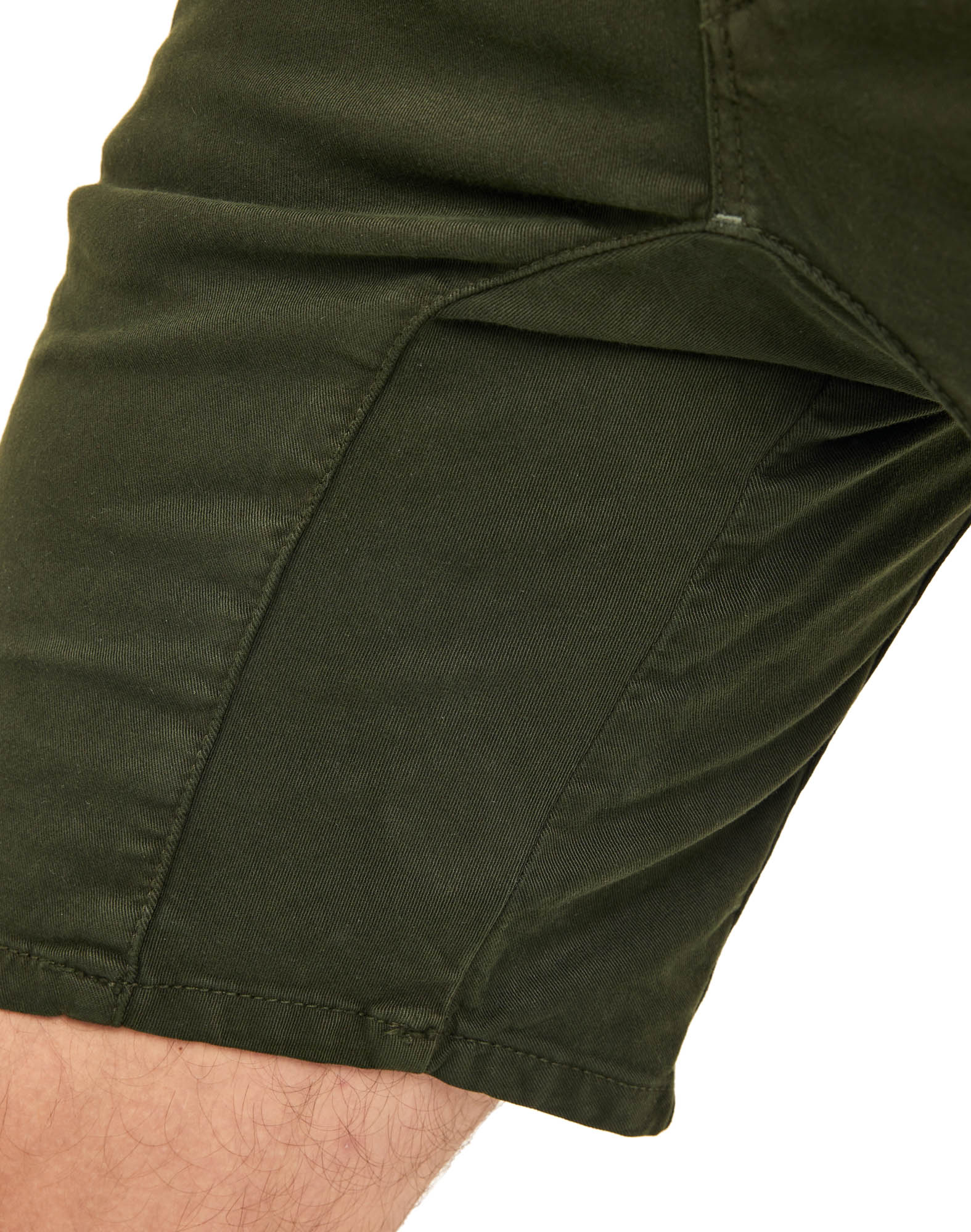 Men's short DENING SHORT CHINO FOREST