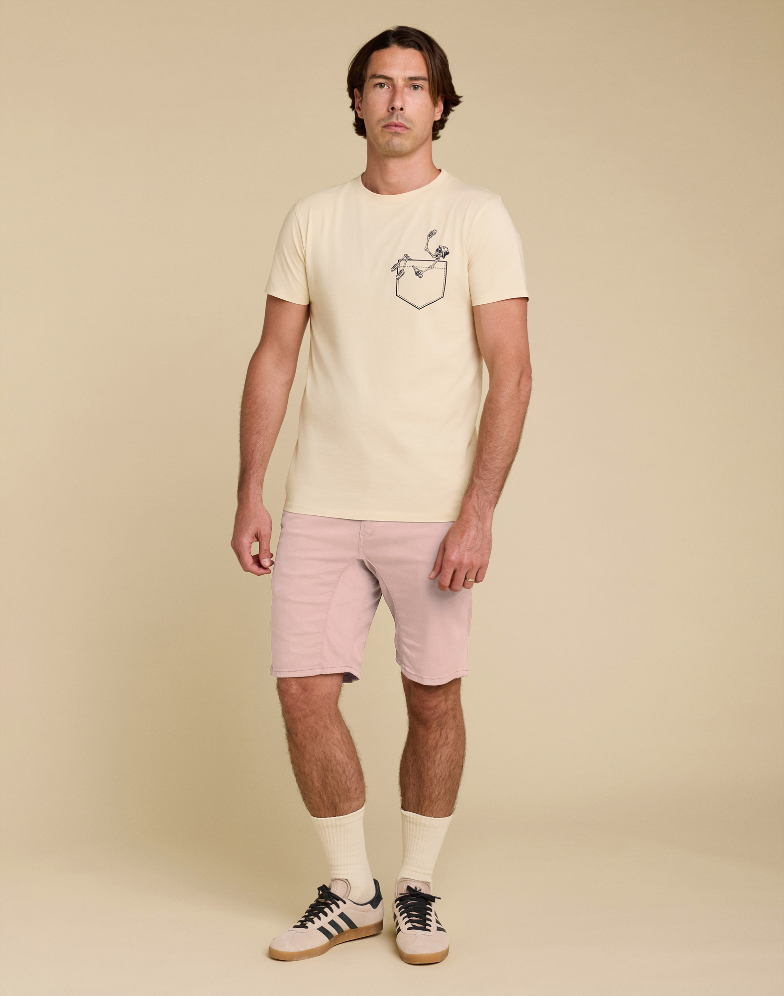 Men's short DENING SHORT CHINO HEAVEN