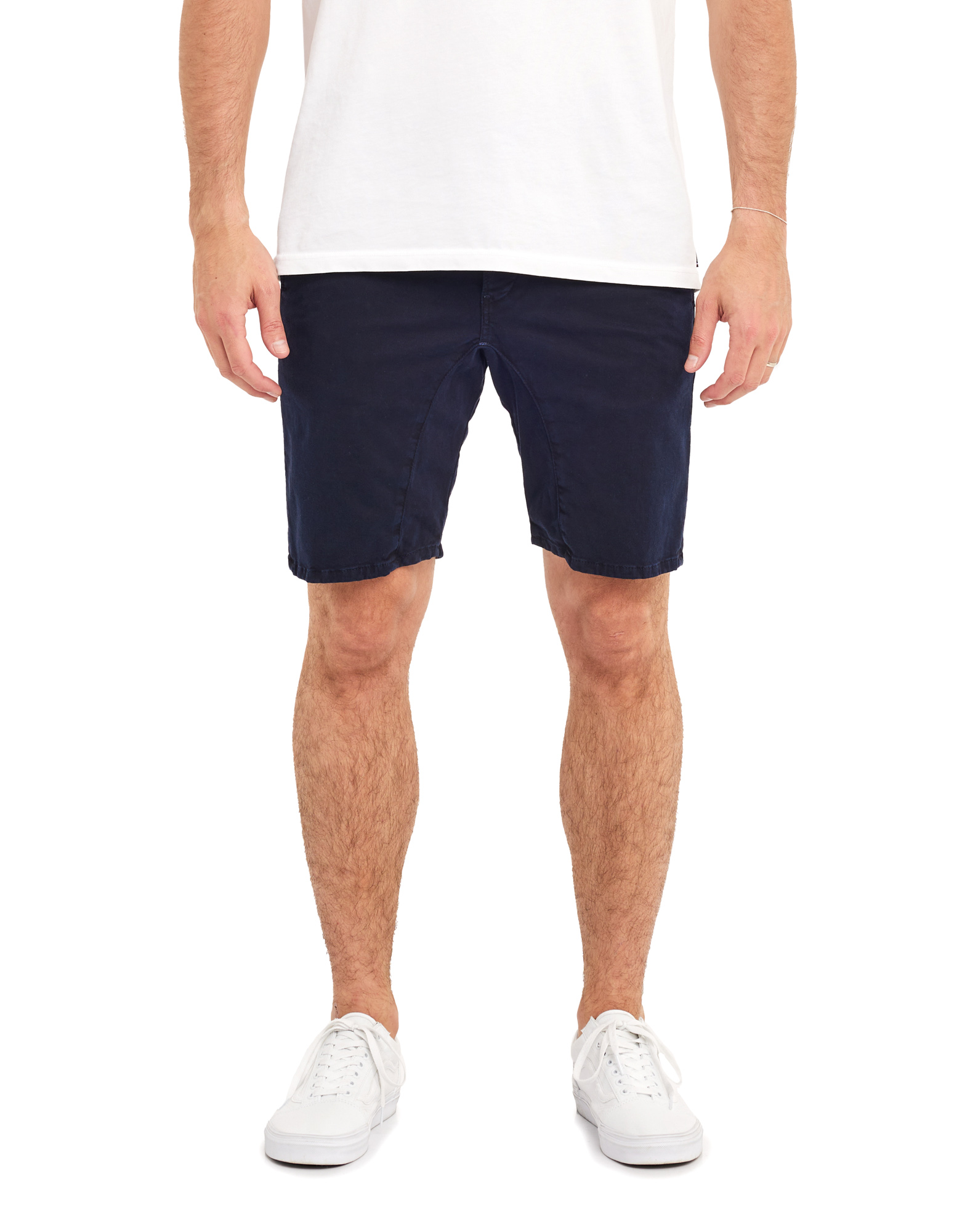 SHORT CHINO INDIGO