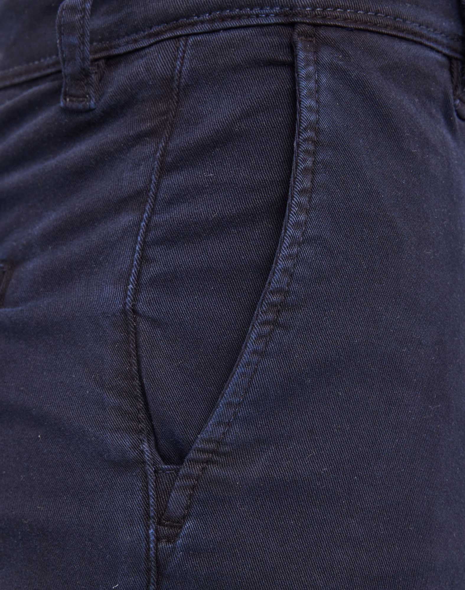 SHORT CHINO INDIGO