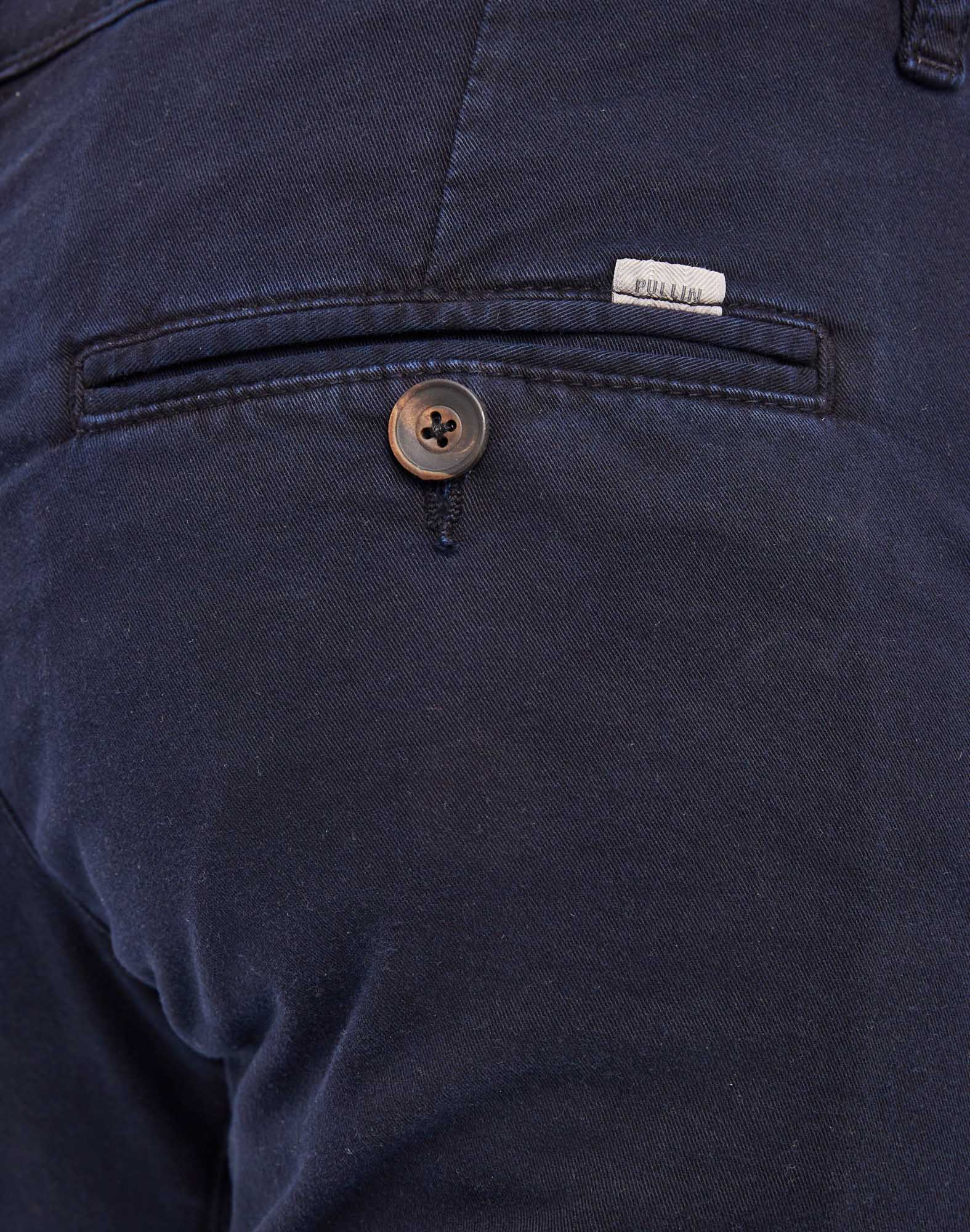 SHORT CHINO INDIGO