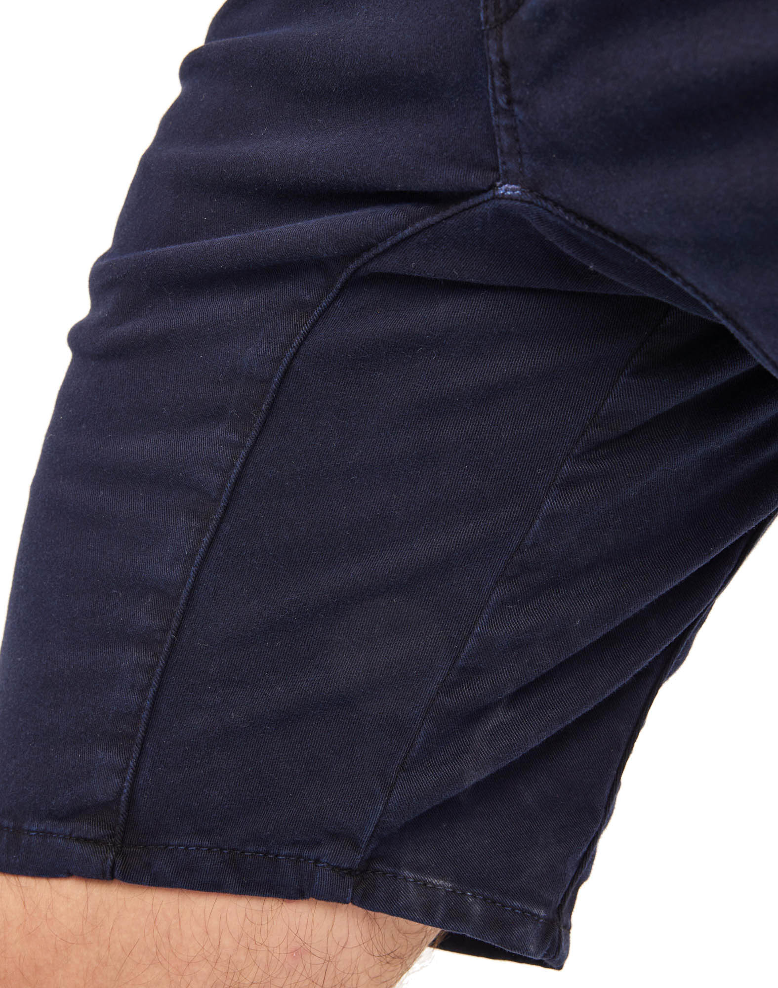 SHORT CHINO INDIGO