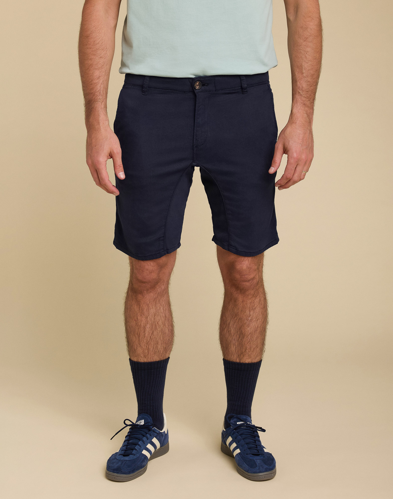 Men's short DENING SHORT CHINO INDIGO2