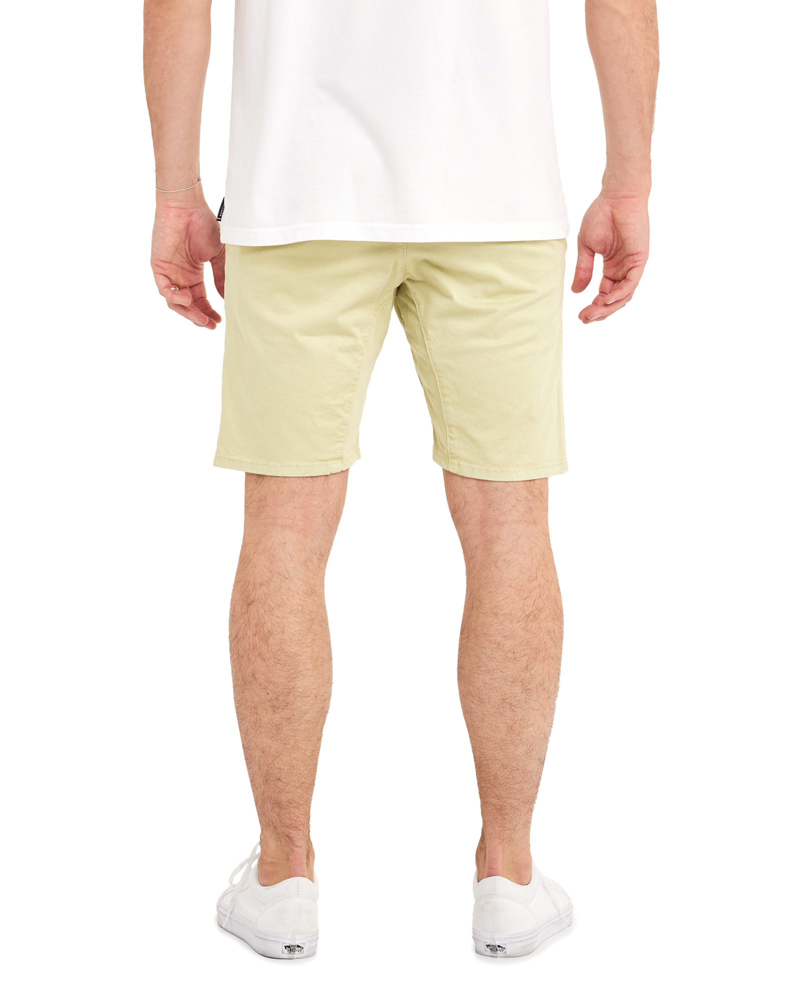 Men's short DENING SHORT CHINO LEMONGRASS