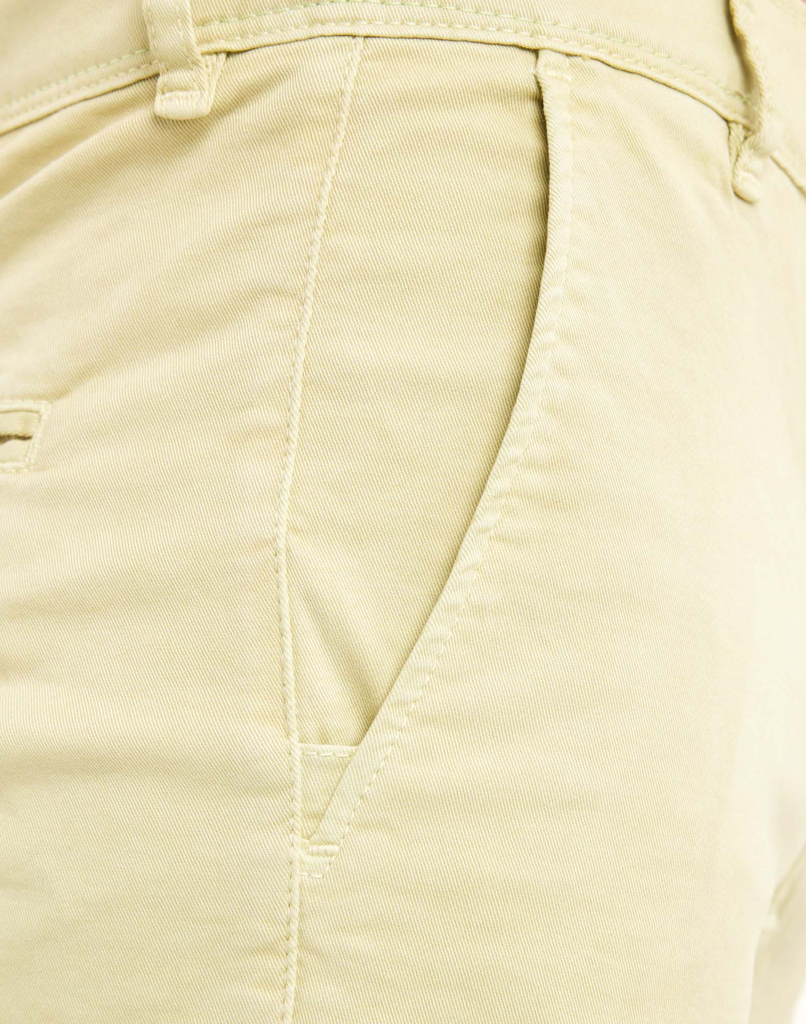 Men's short DENING SHORT CHINO LEMONGRASS