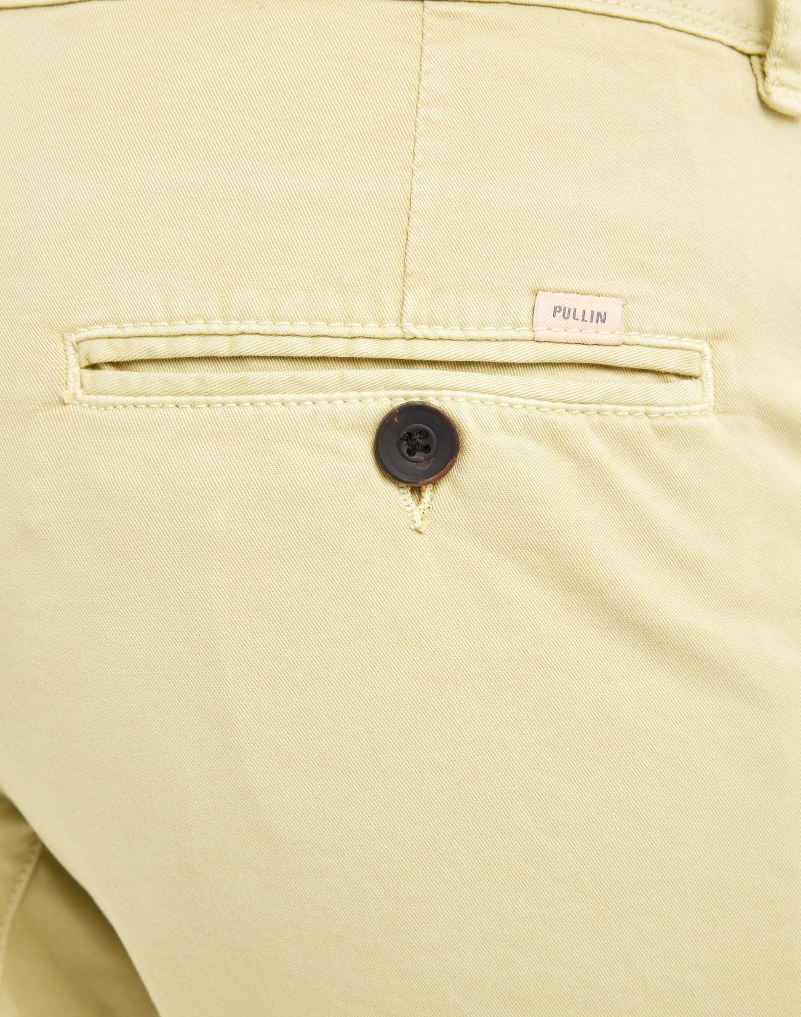 Men's short DENING SHORT CHINO LEMONGRASS