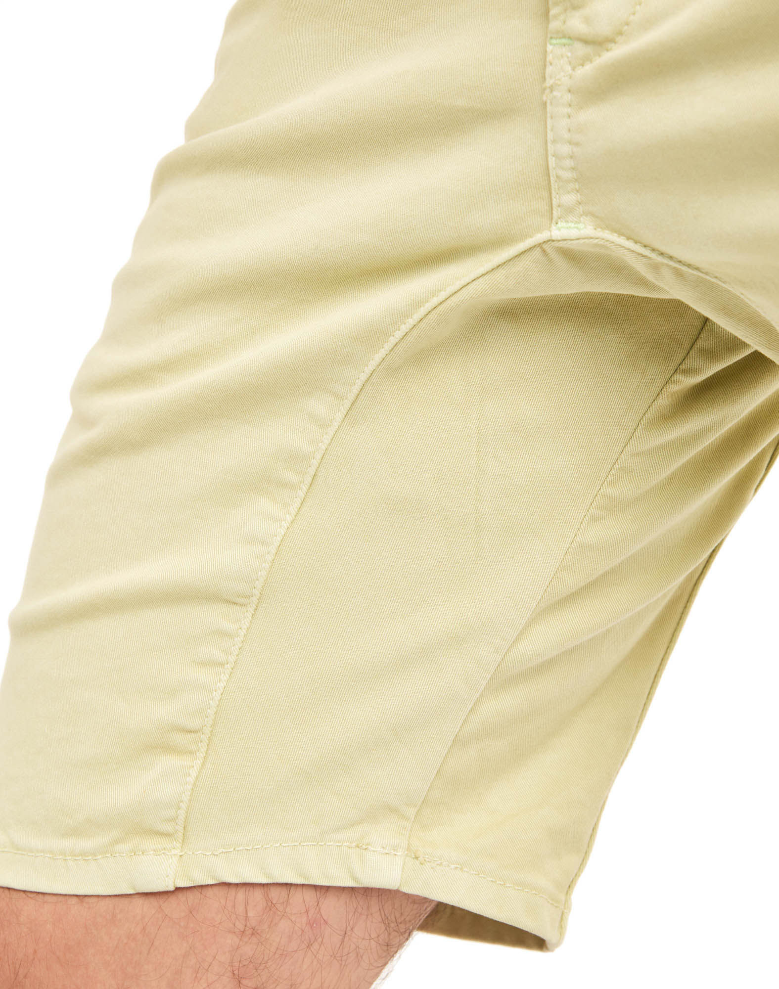 Men's short DENING SHORT CHINO LEMONGRASS