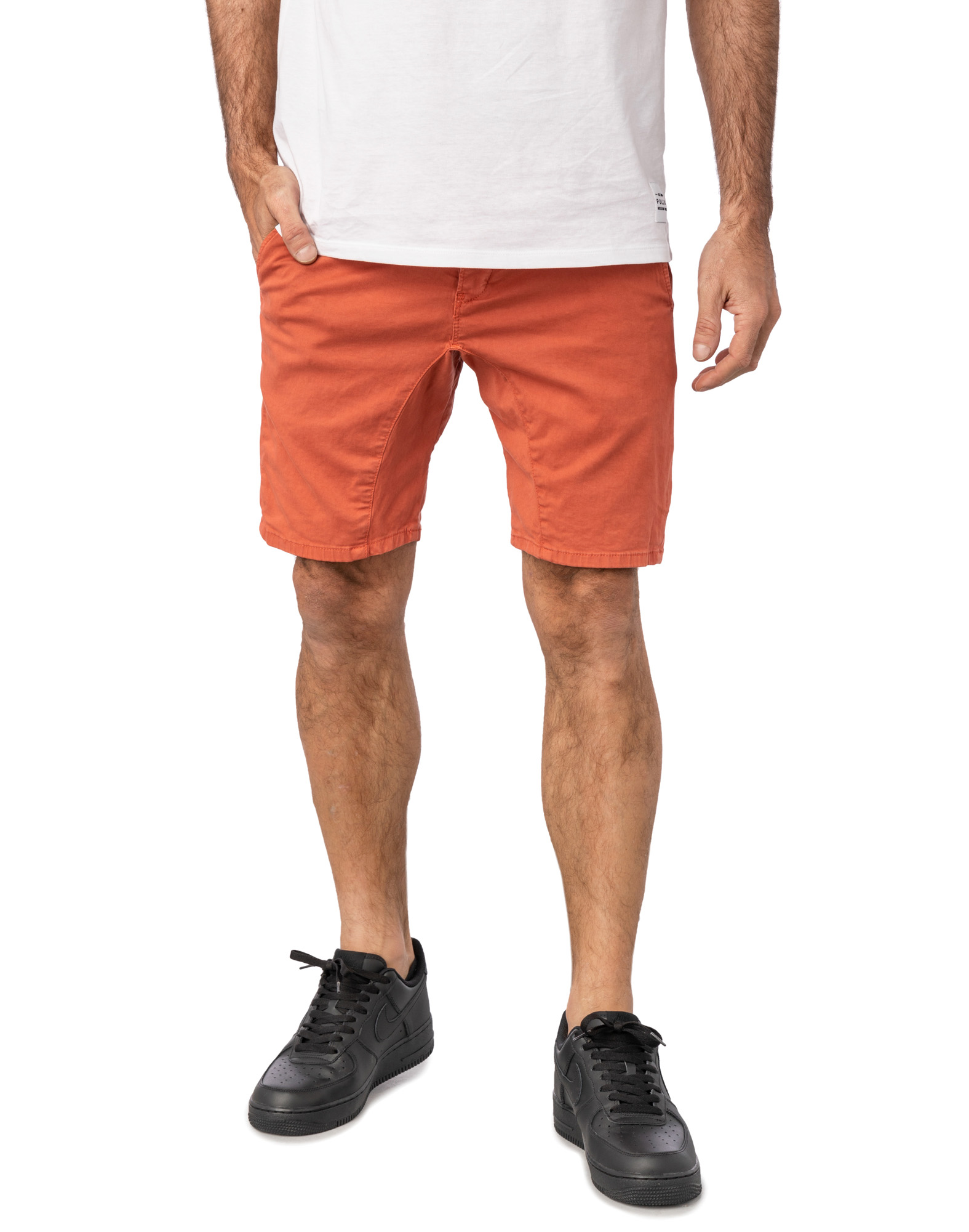 SHORT CHINO PAPAYA