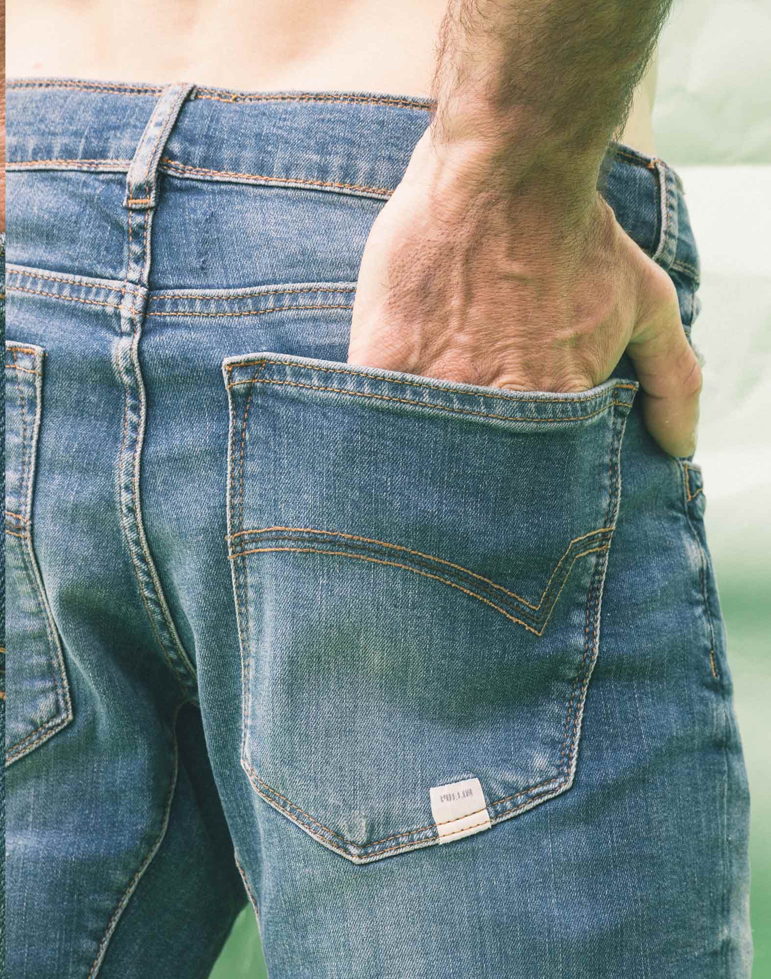 SHORT TAPERED STONEBLUE