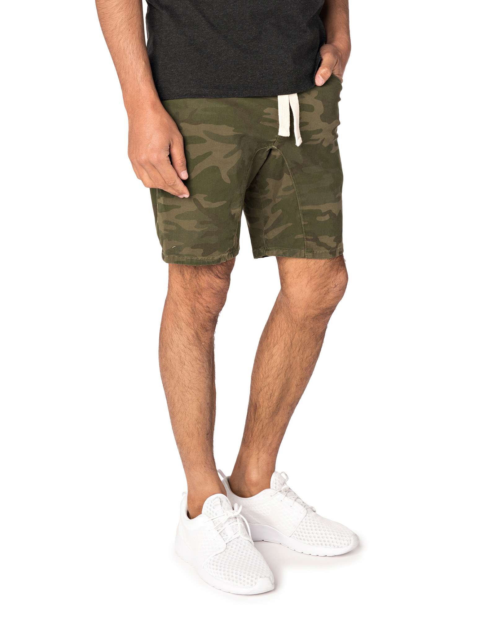 Men's short DENING EPIC CAMOGREEN