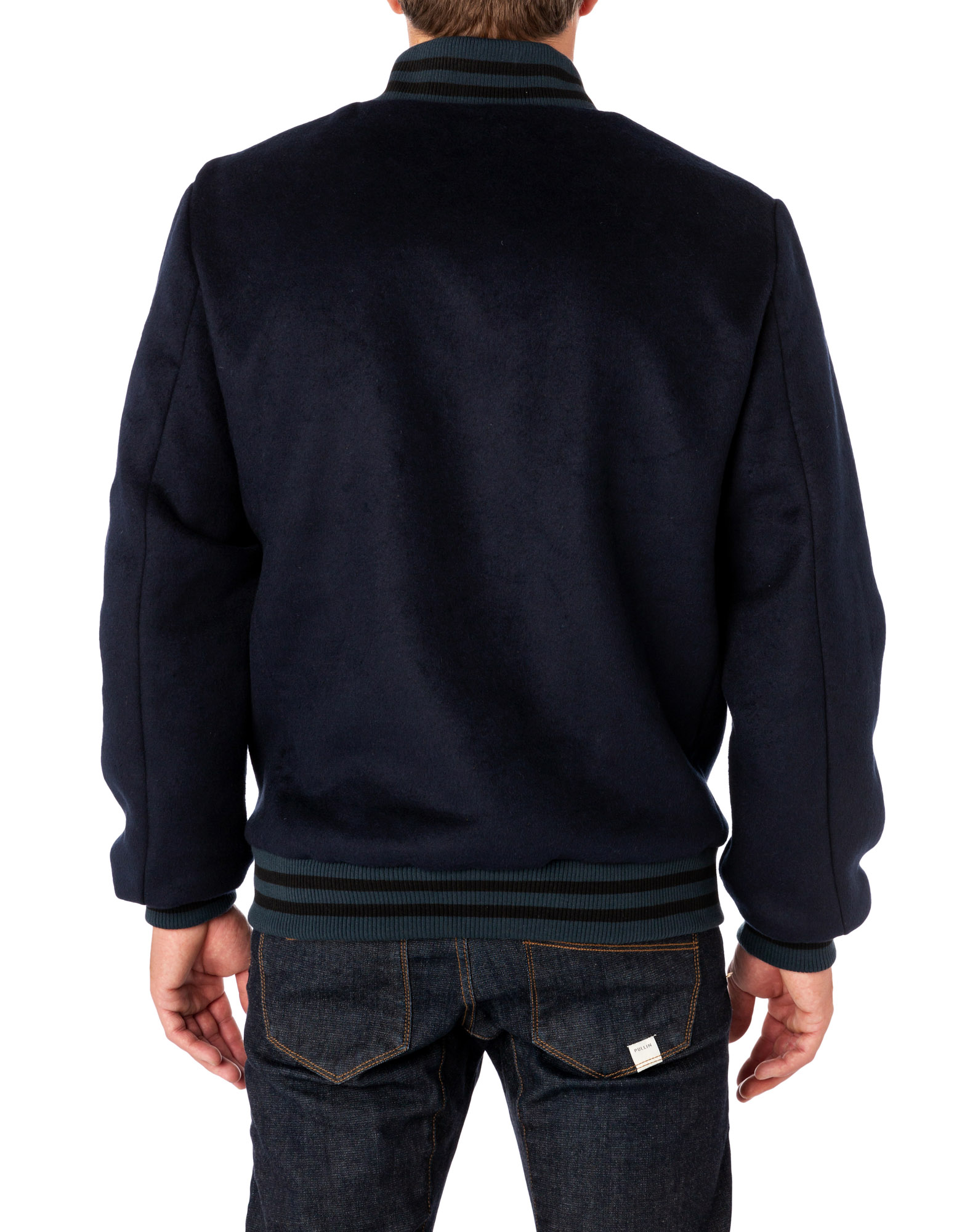 Men's feather jacket bomb BURNOUT