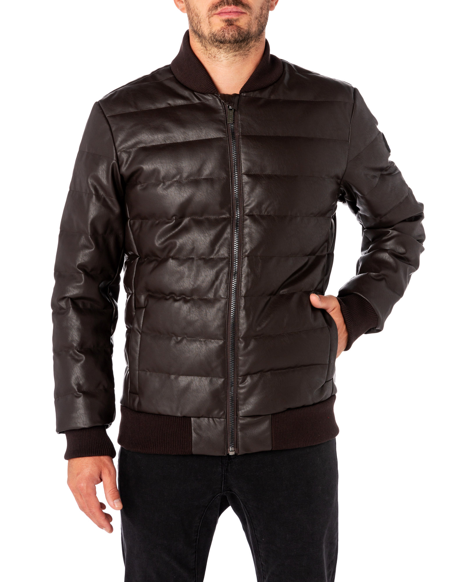 Men's feather jacket bomb INDIANTIGE