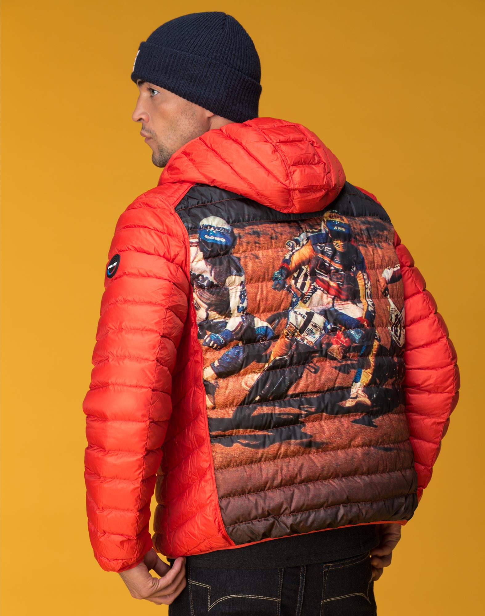Doudoune homme avec capuche BICROSS