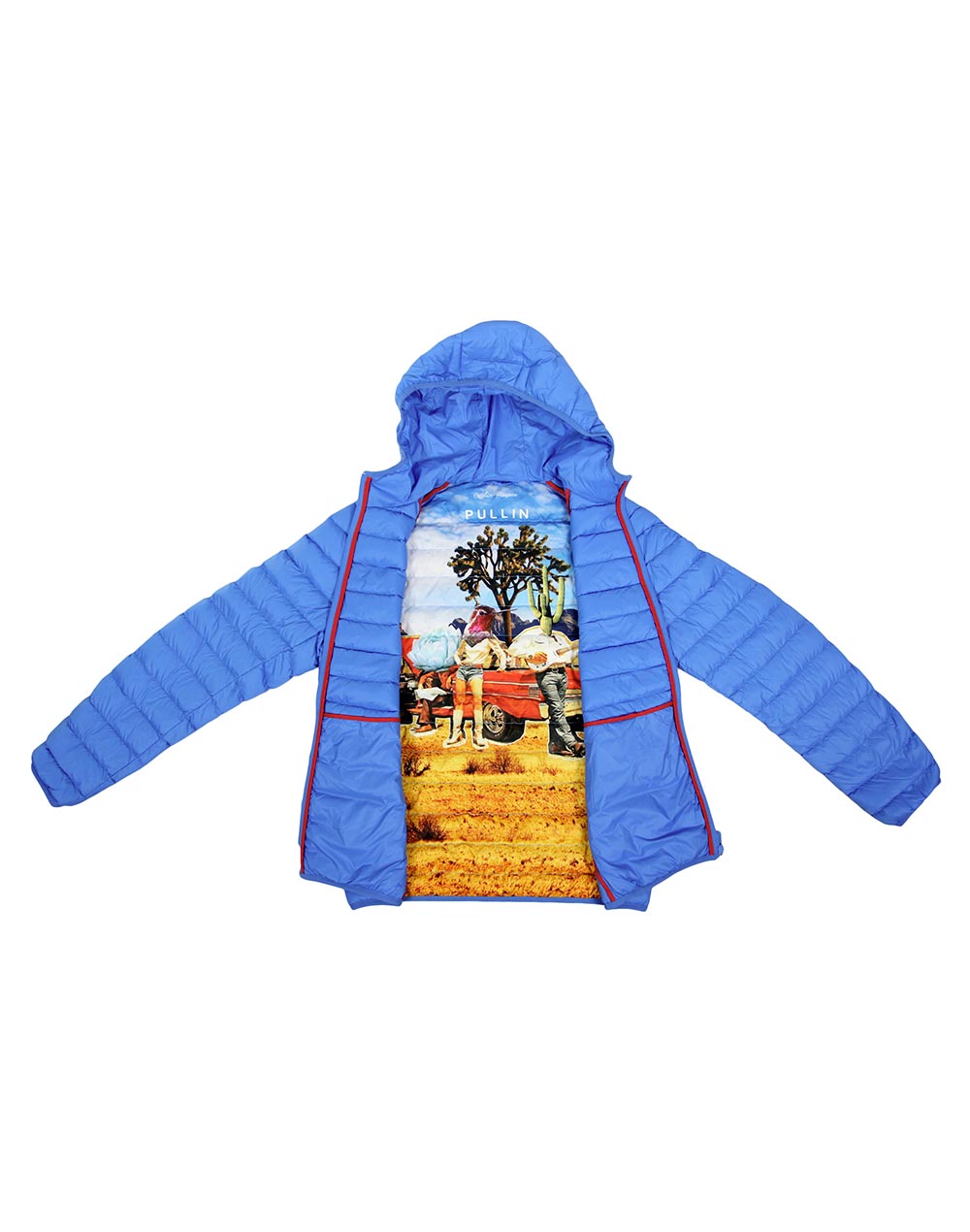 Doudoune homme avec capuche GEEK