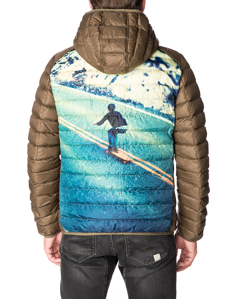 Doudoune homme avec capuche SLIDE