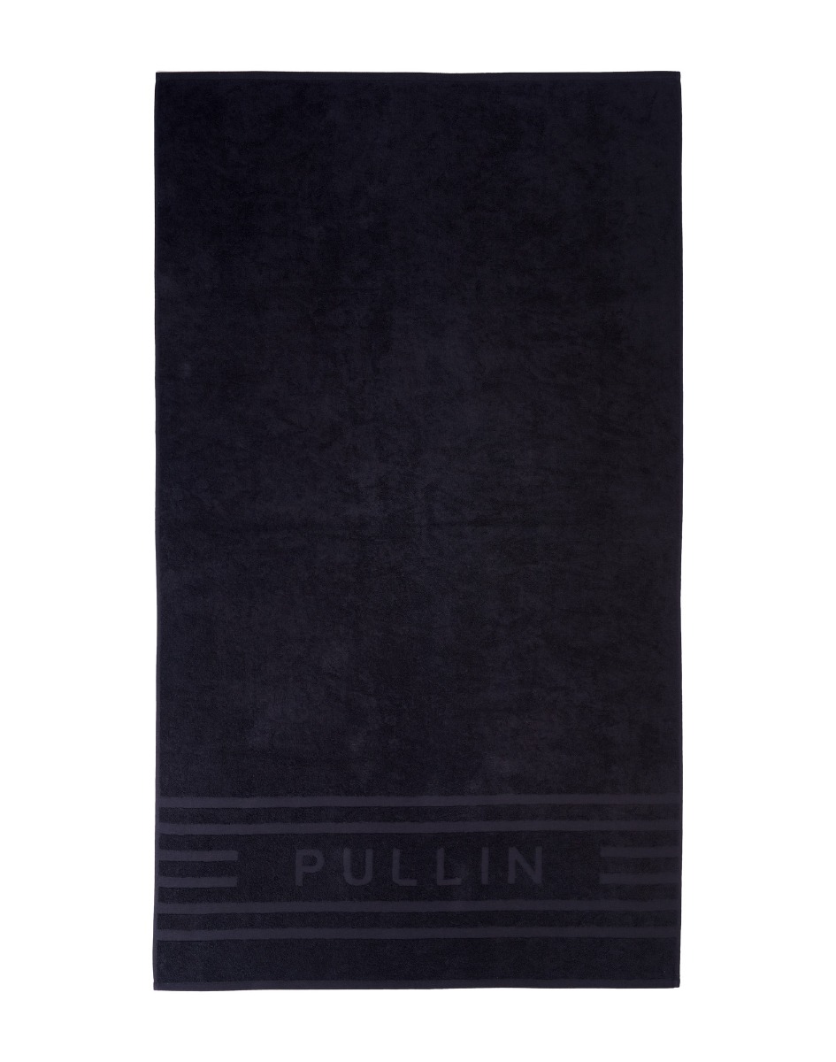 DRAP DE PLAGE PLAIN BLACK