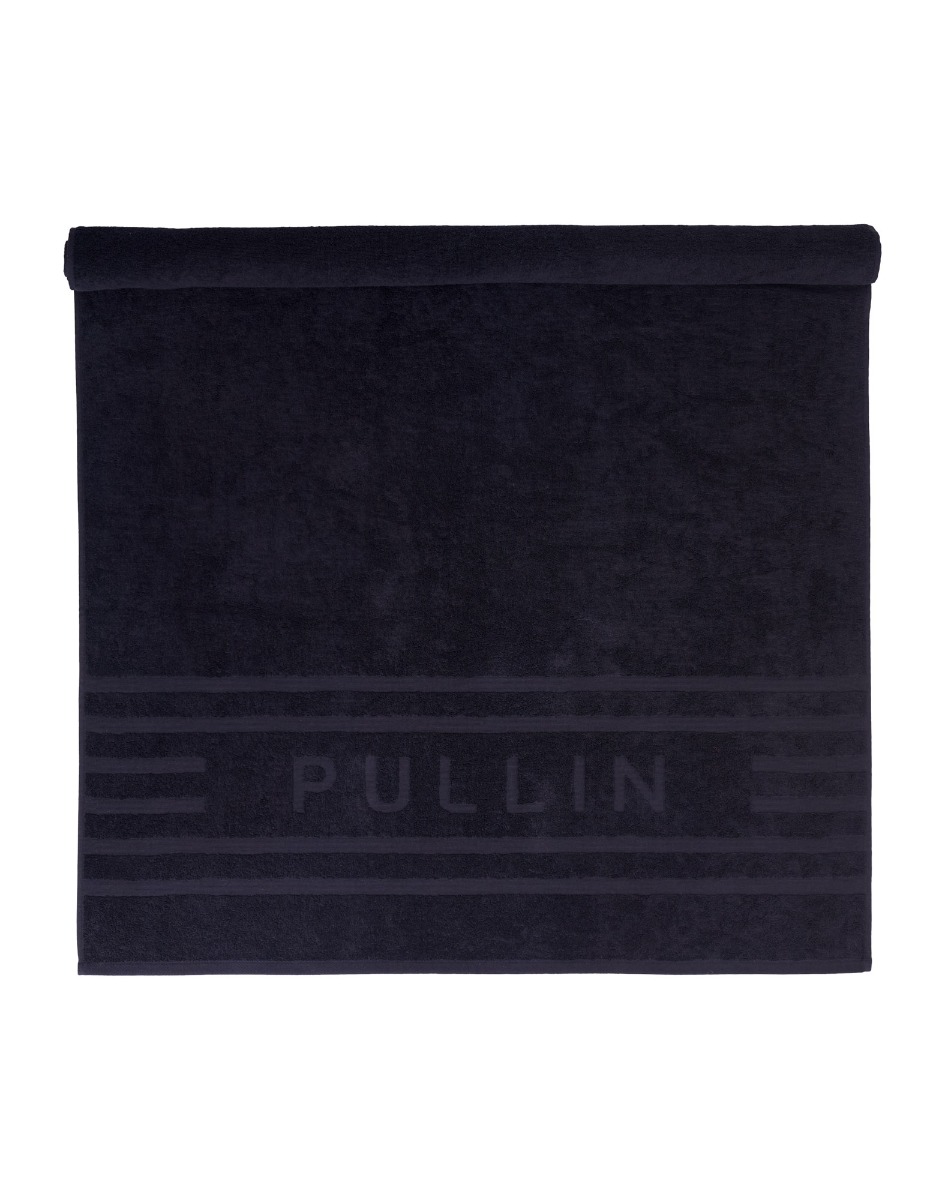 DRAP DE PLAGE PLAIN BLACK