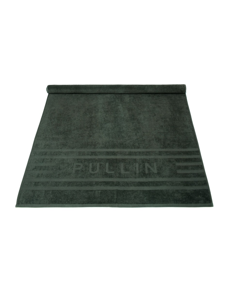 DRAP DE PLAGE PLAIN GRIS / KHAKI