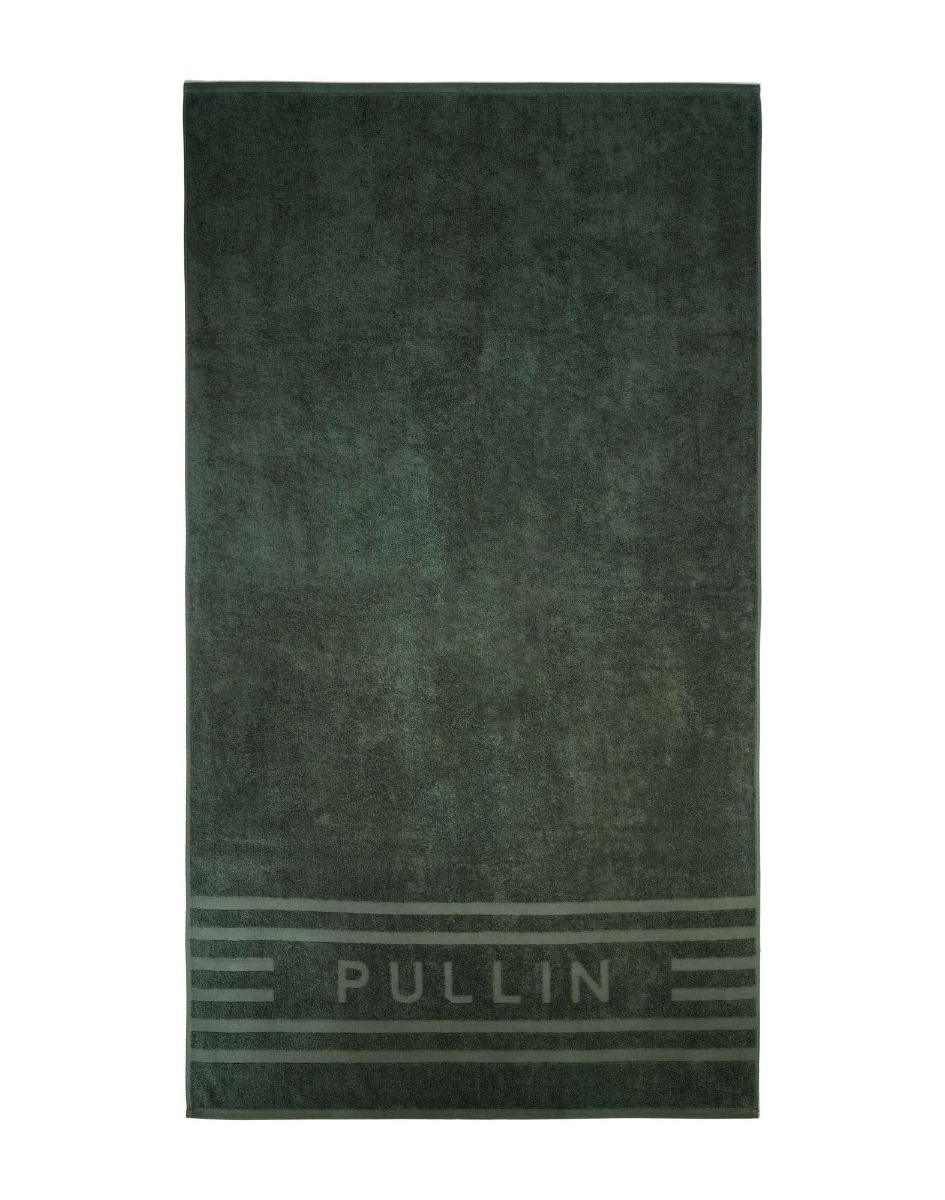 DRAP DE PLAGE PLAIN GRIS / KHAKI