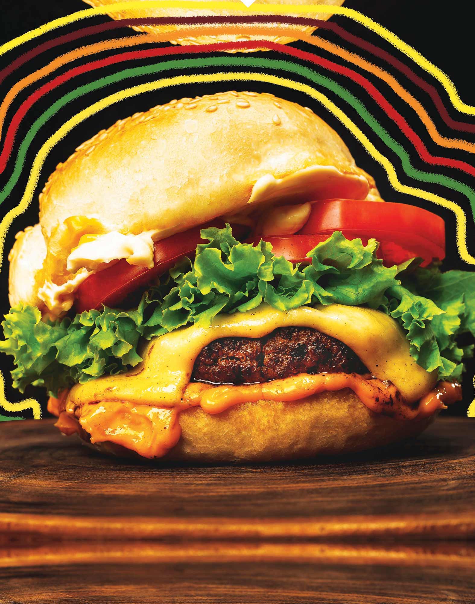 Boxer homme imprimé FASHION 2 BURGERLOVER