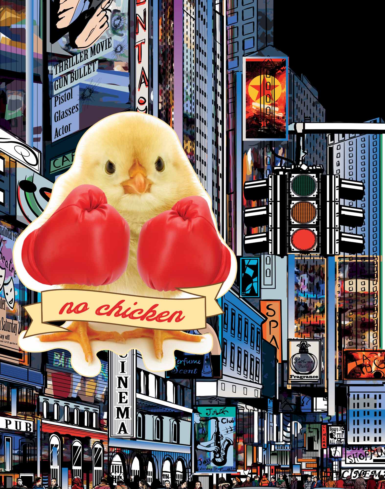 BOXER LONG CHICKENRUN